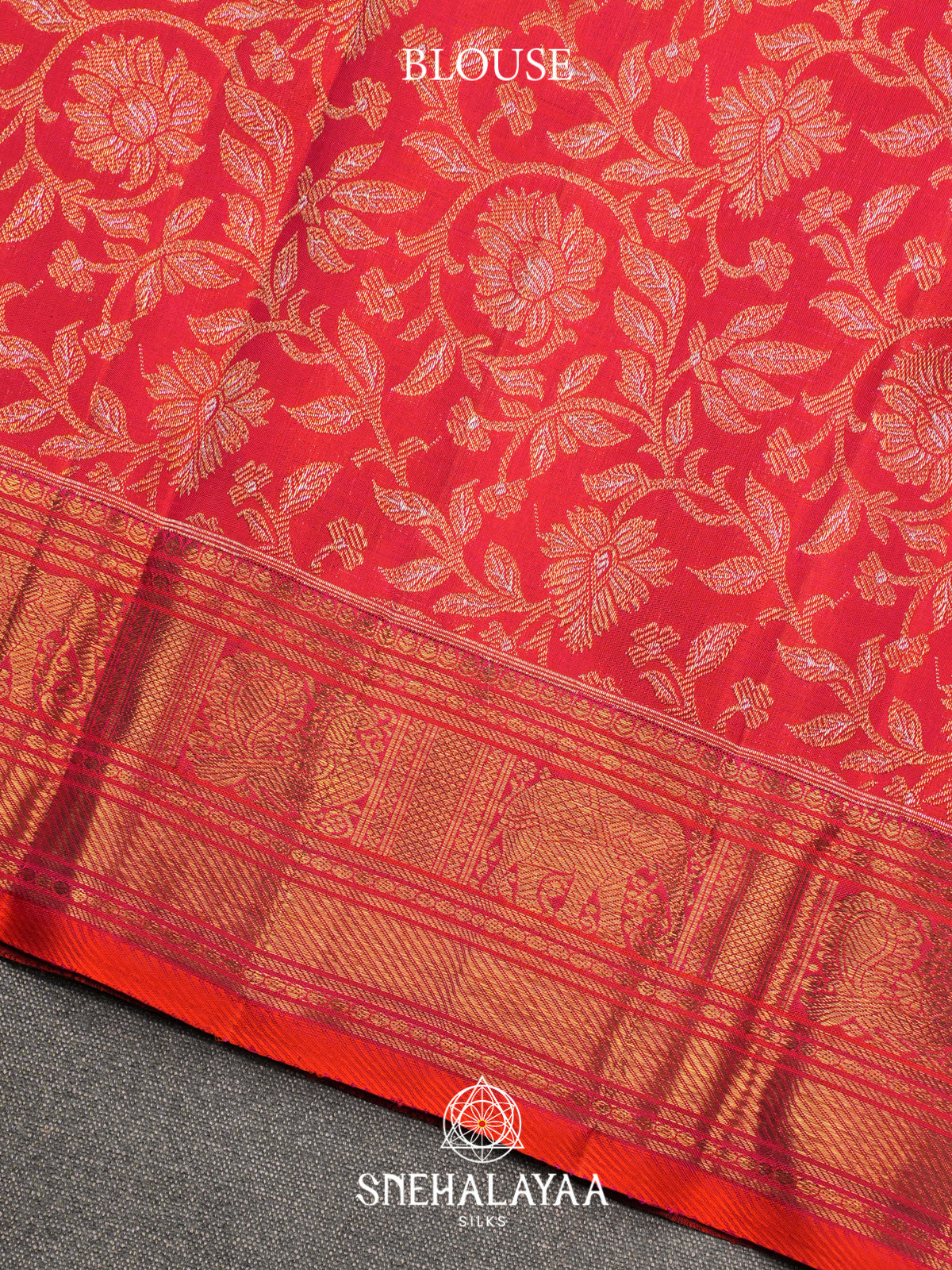 Coffee Brown Kanjivaram Silk Saree