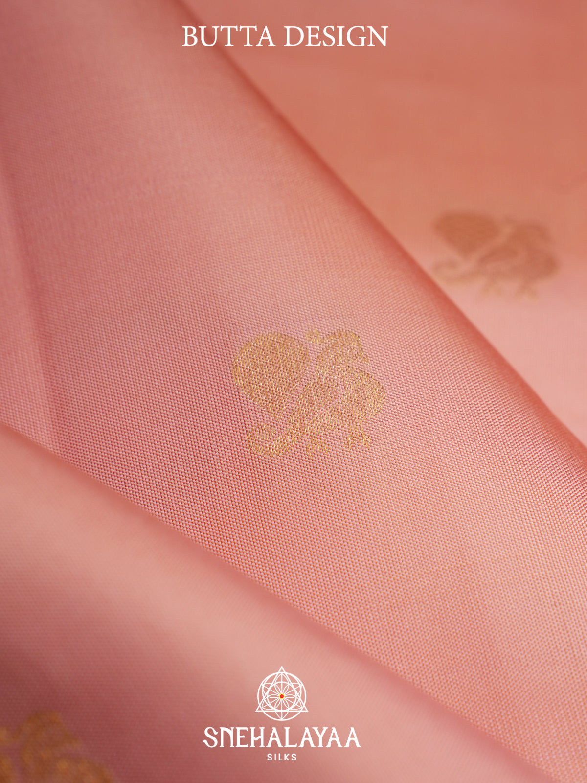 Pale Peach Kanjivaram Silk Saree