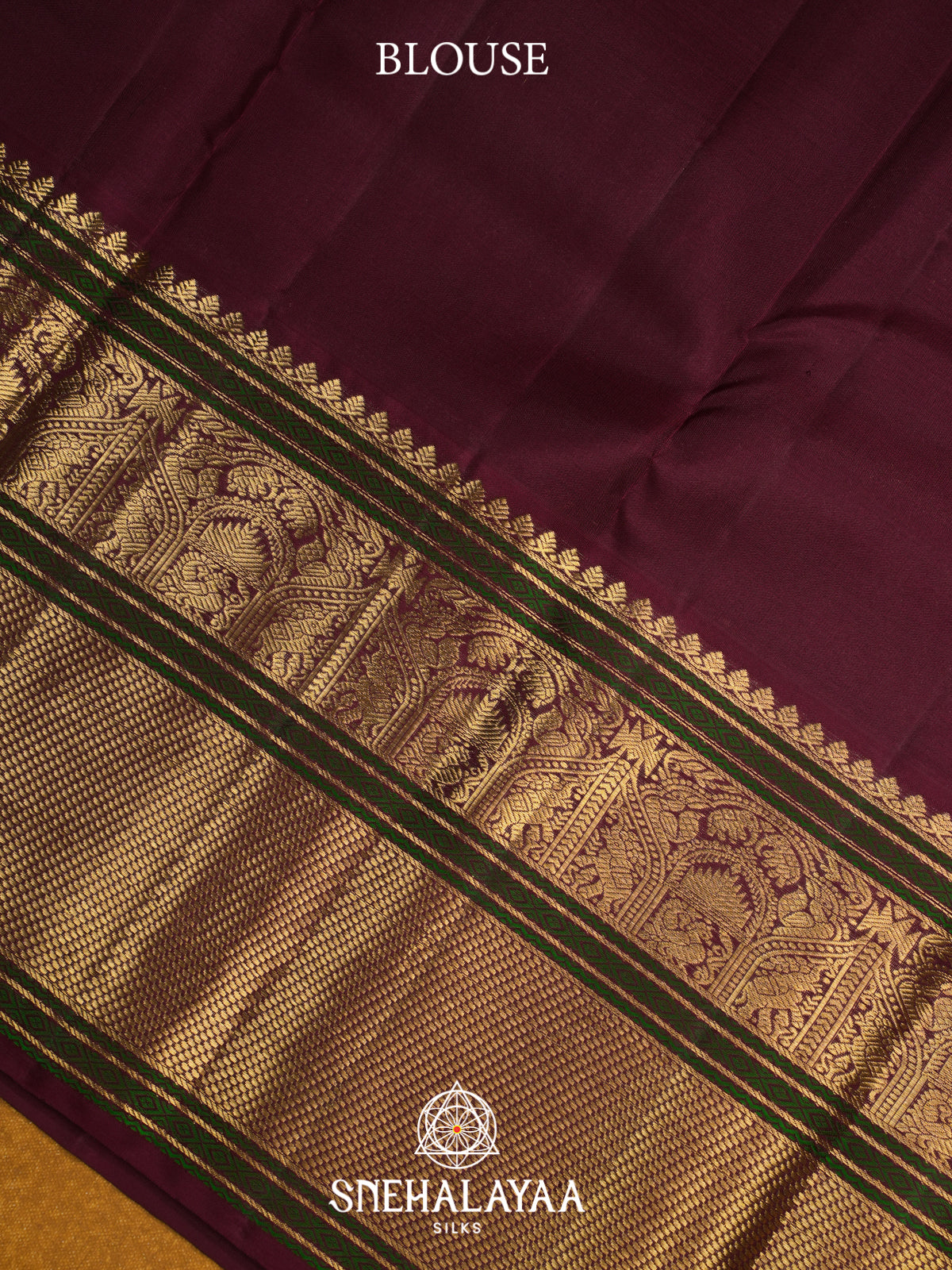 Pale Peach Kanjivaram Silk Saree