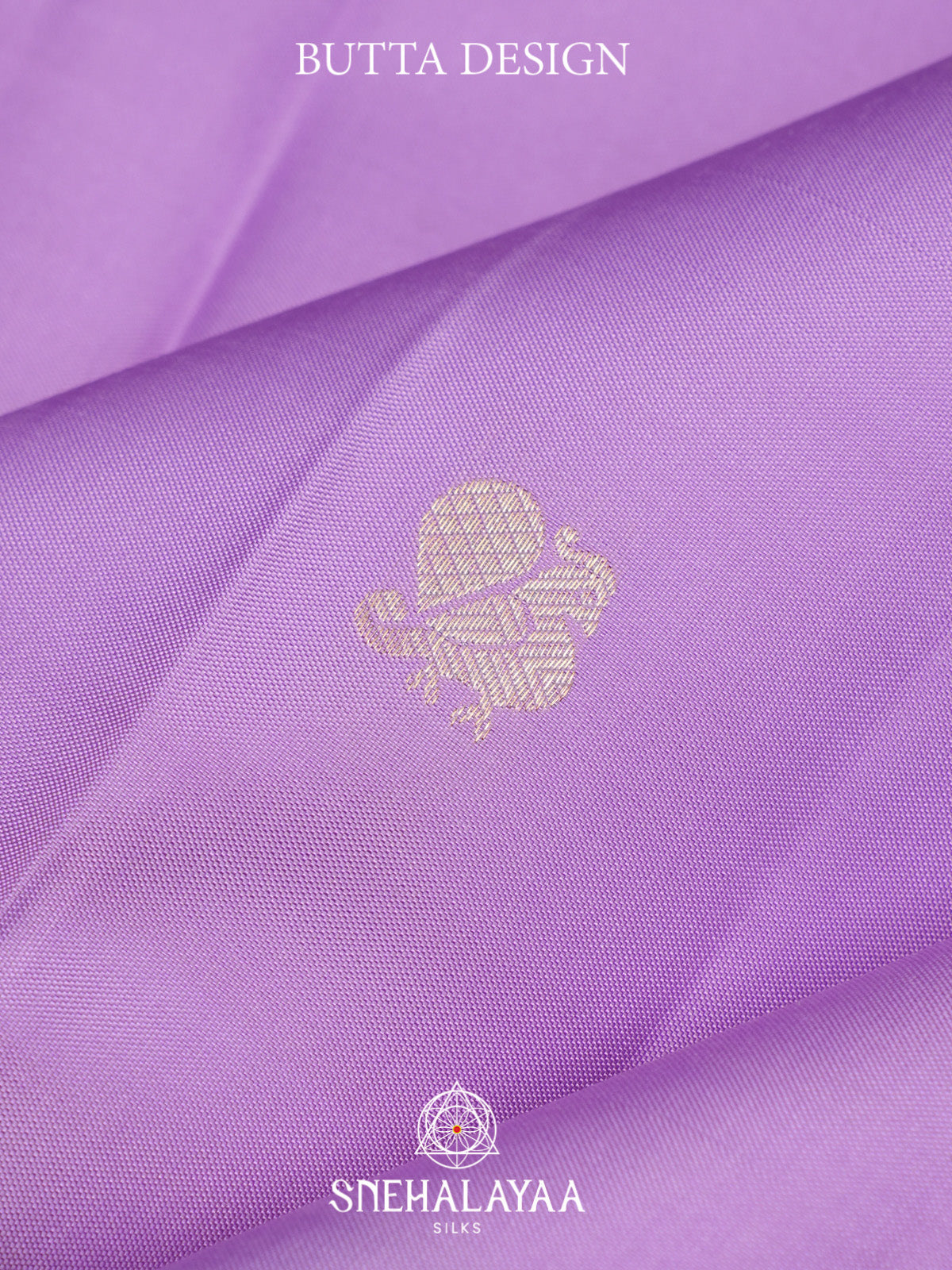 Lilac Kanjivaram Silk Saree