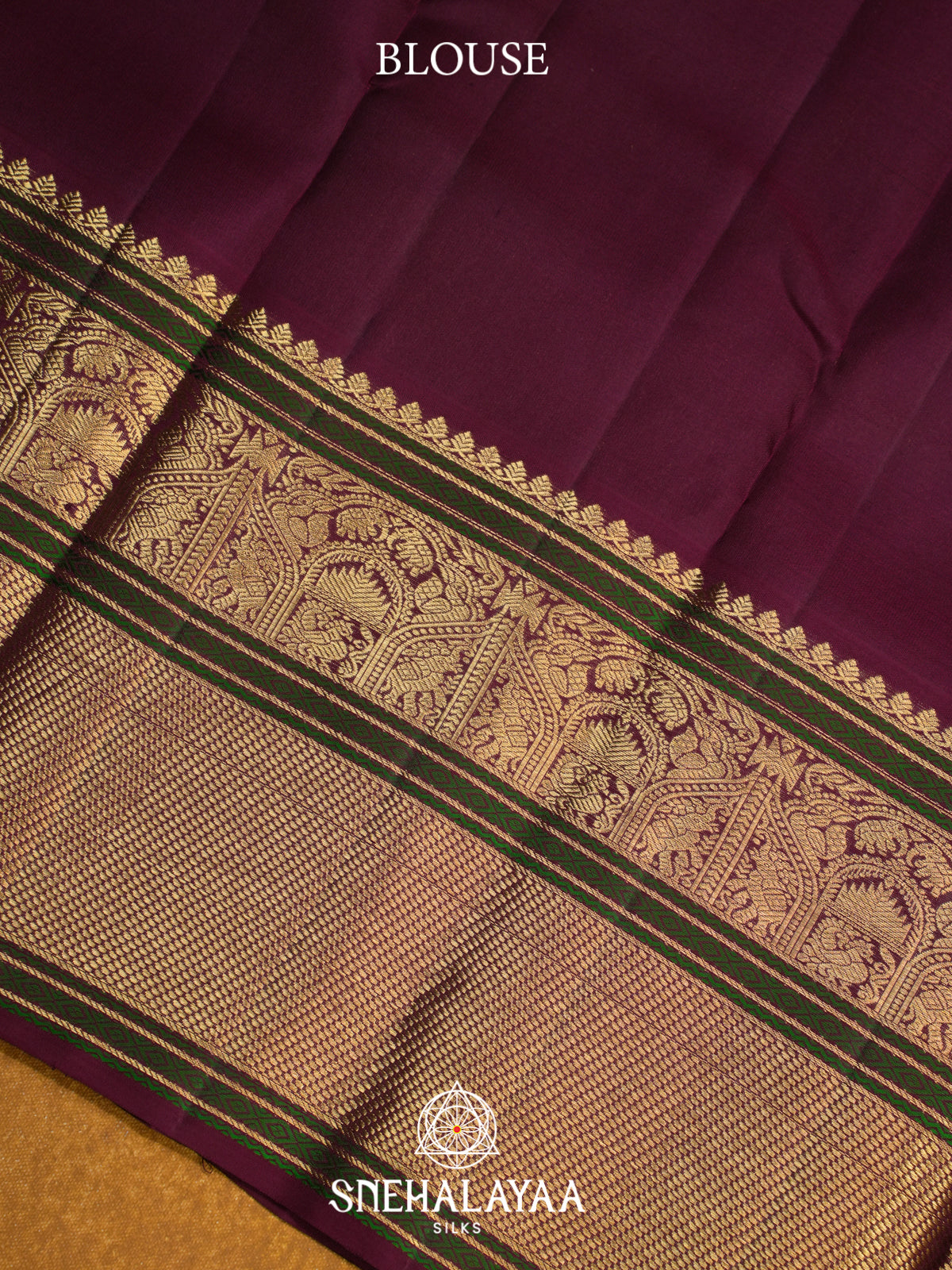 Lemon Yellow Kanjivaram Silk Saree