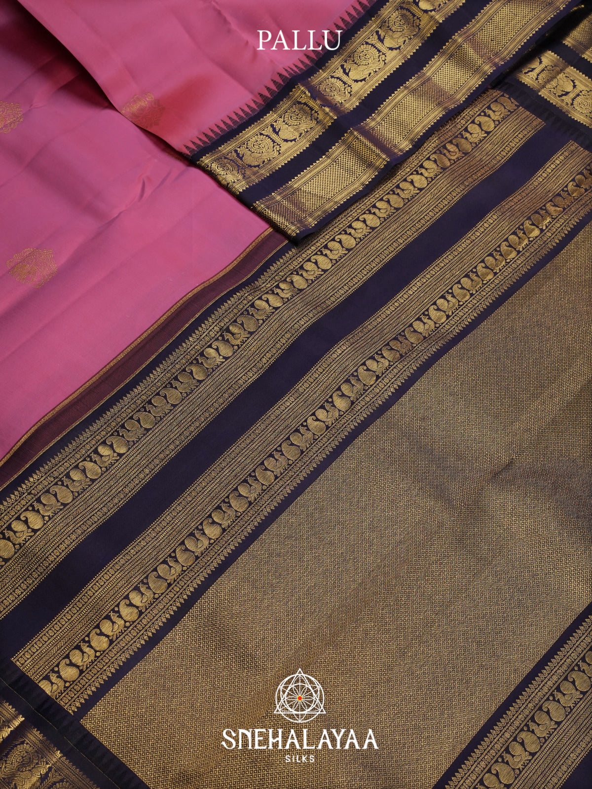 Pink Kanjivaram Silk Saree