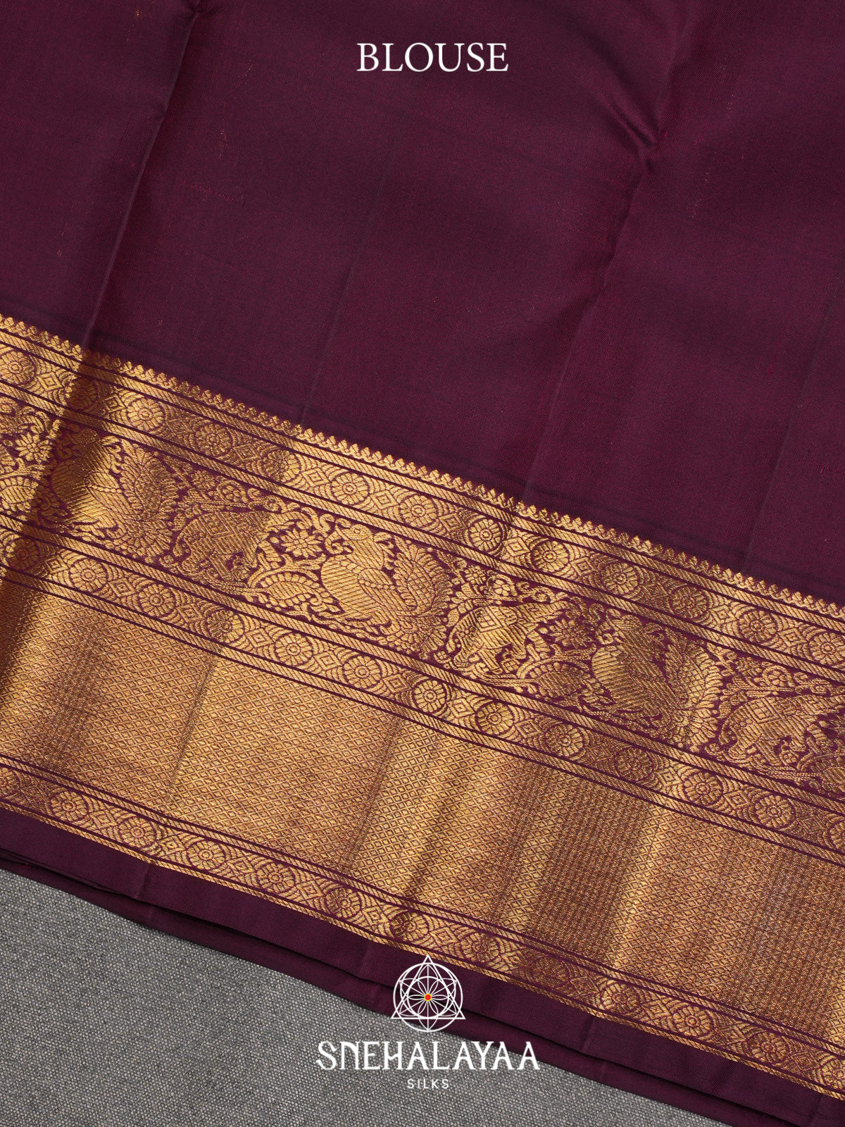 Rani Pink Kanjivaram Silk Saree