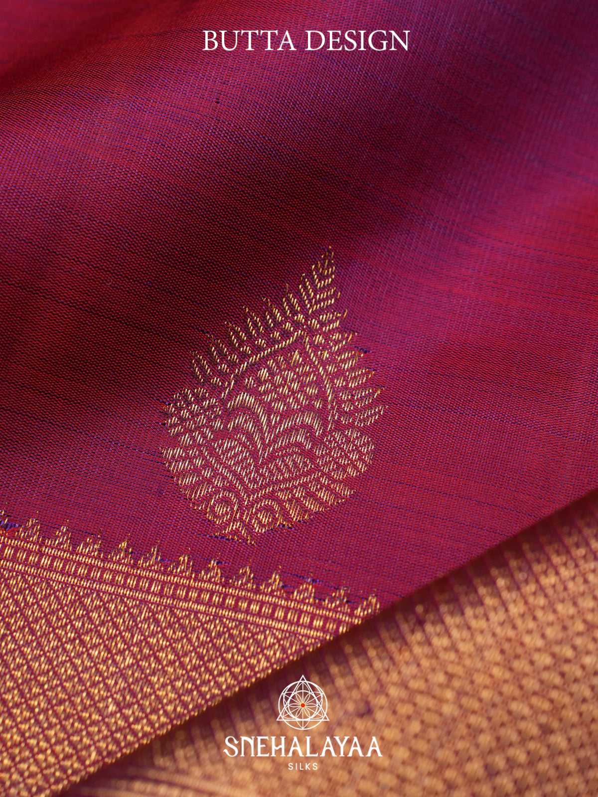 Magenta Kanjivaram Silk Saree