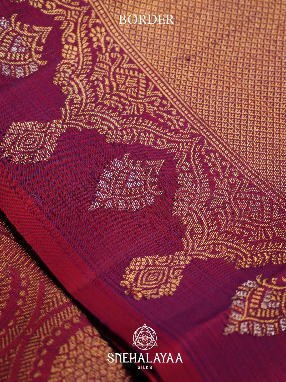 Magenta Kanjivaram Silk Saree