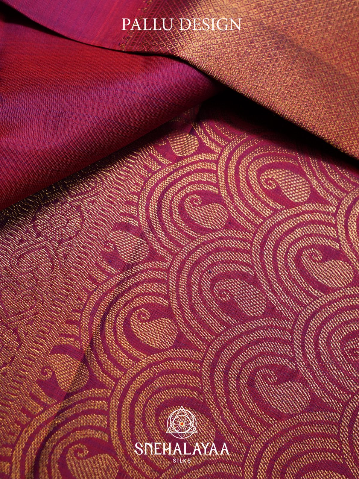 Magenta Kanjivaram Silk Saree
