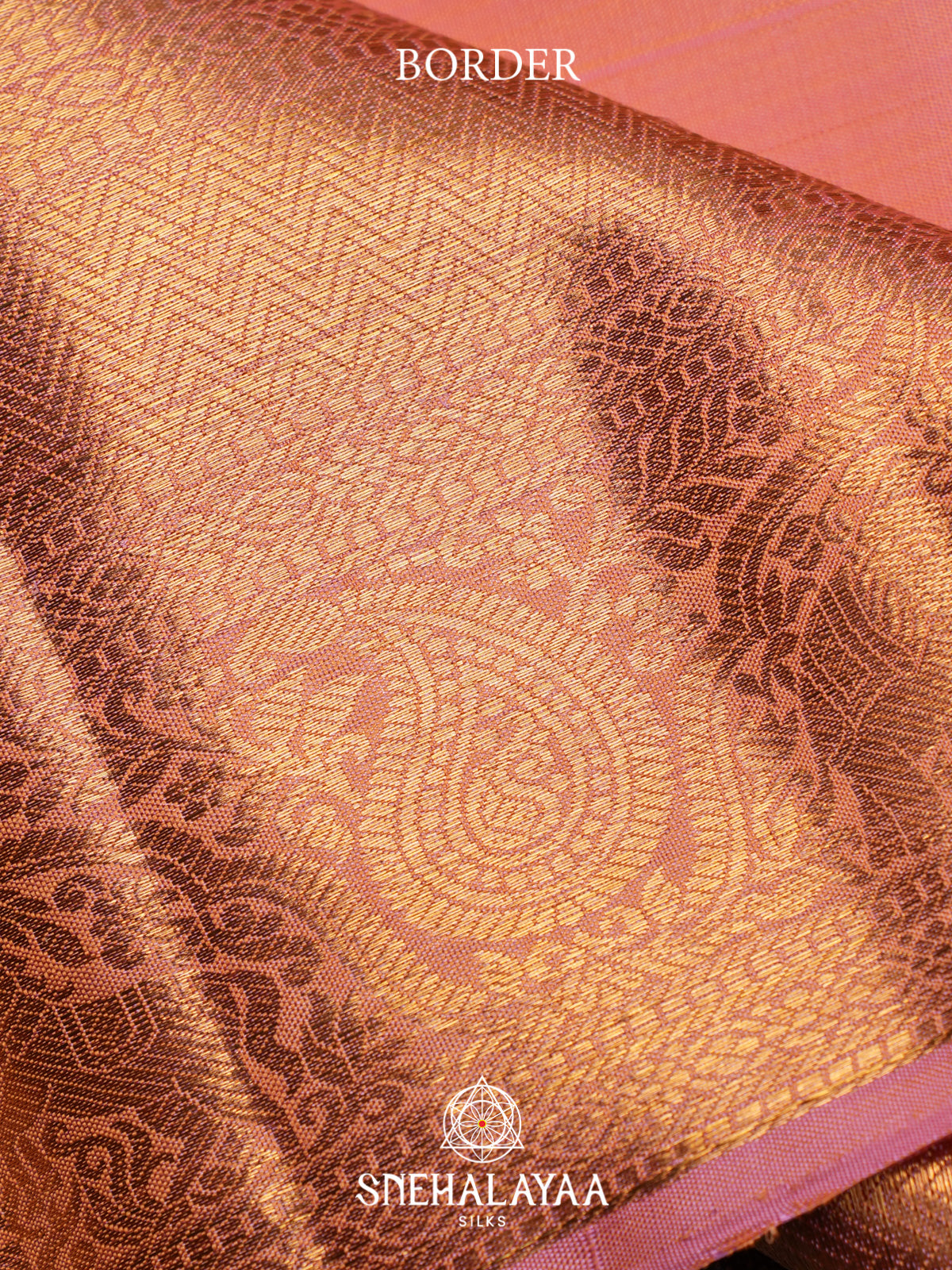 Mauve Pink Kanjivaram Silk Saree