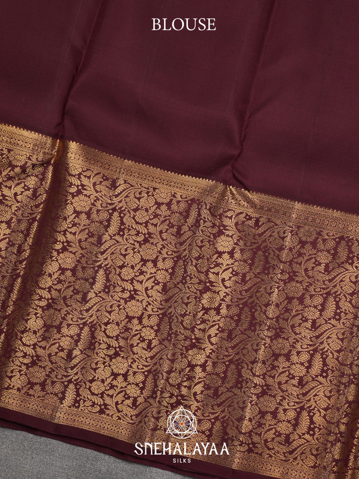 Pale Purple Kanjivaram Silk Saree