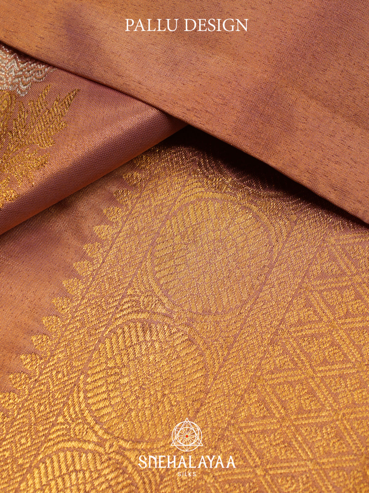 Gold Kanjivaram Silk Saree