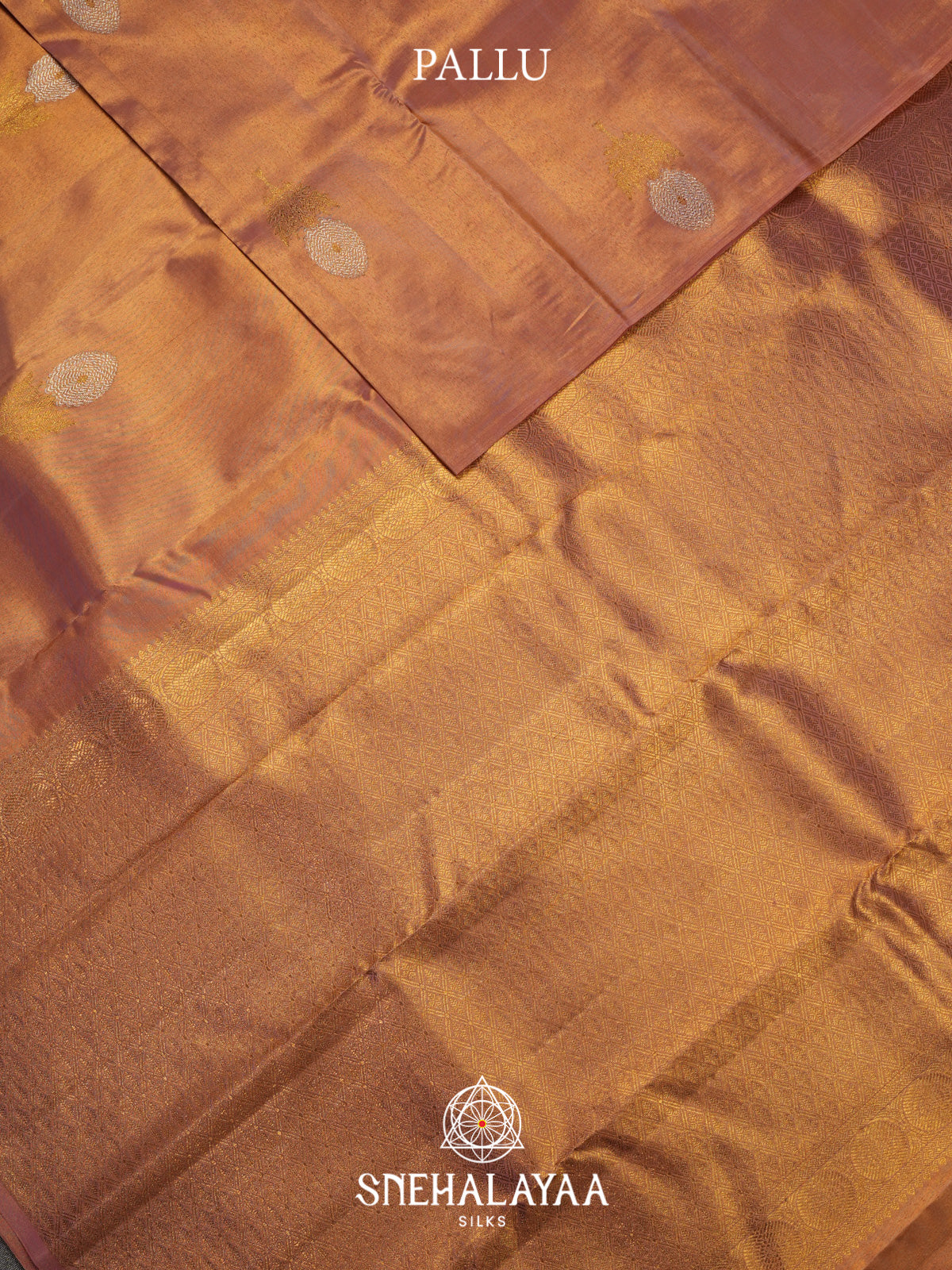 Gold Kanjivaram Silk Saree