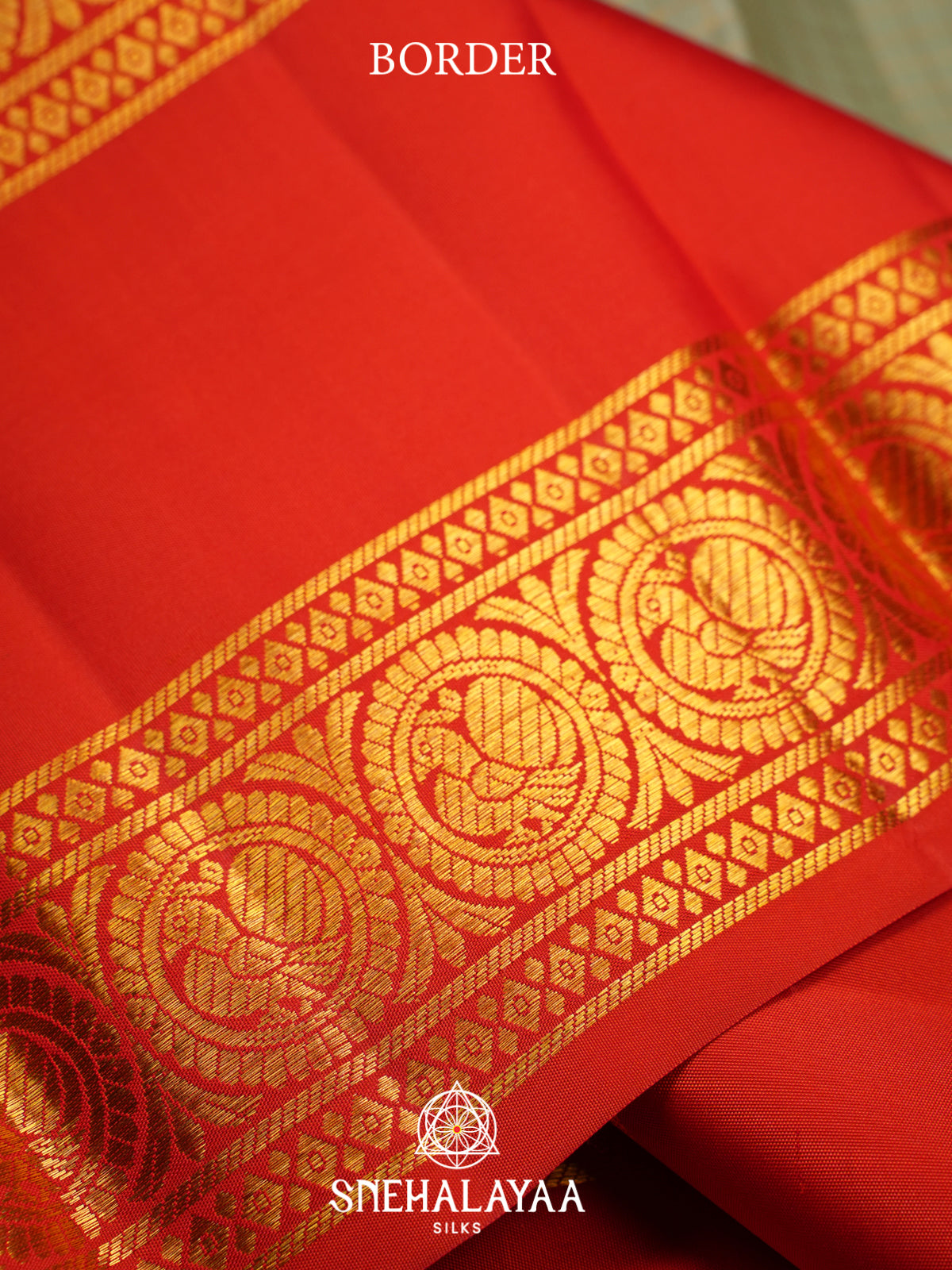 Cream Kanjivaram Silk Saree