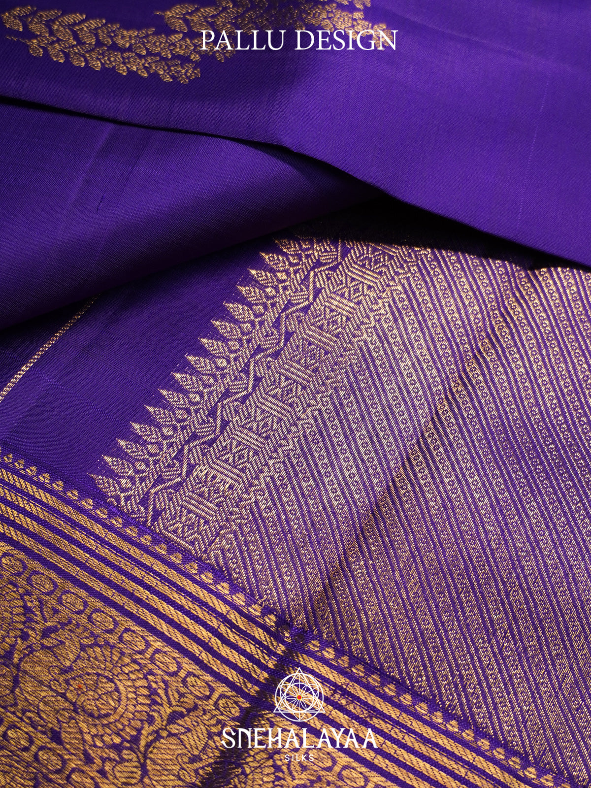 Purple Kanjivaram Silk Saree