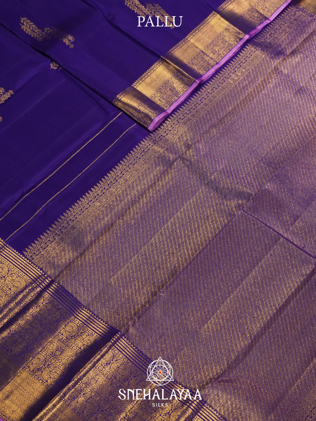Purple Kanjivaram Silk Saree