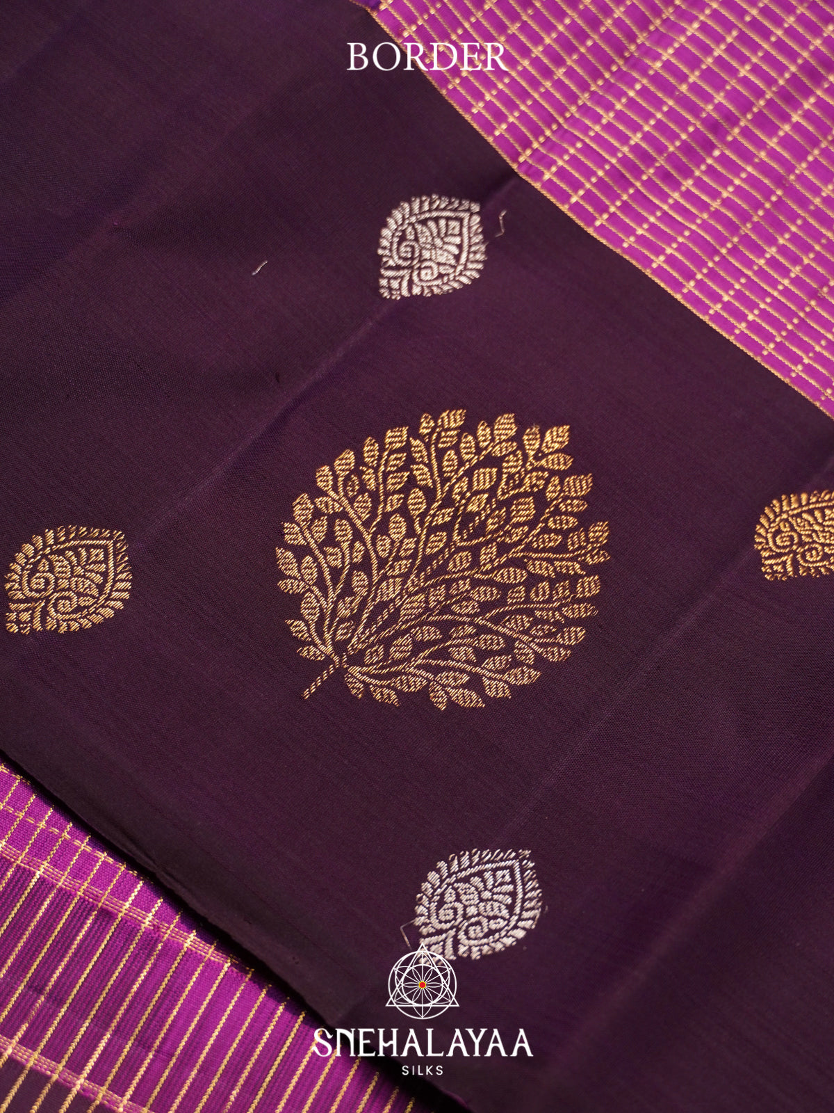 Magenta Kanjivaram Silk Saree