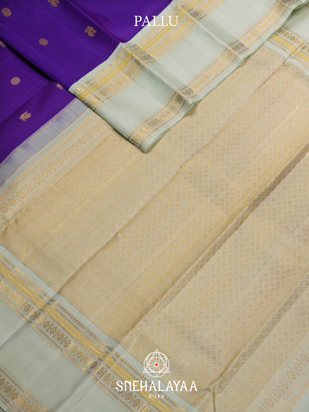 Purple Kanjivaram Silk Saree
