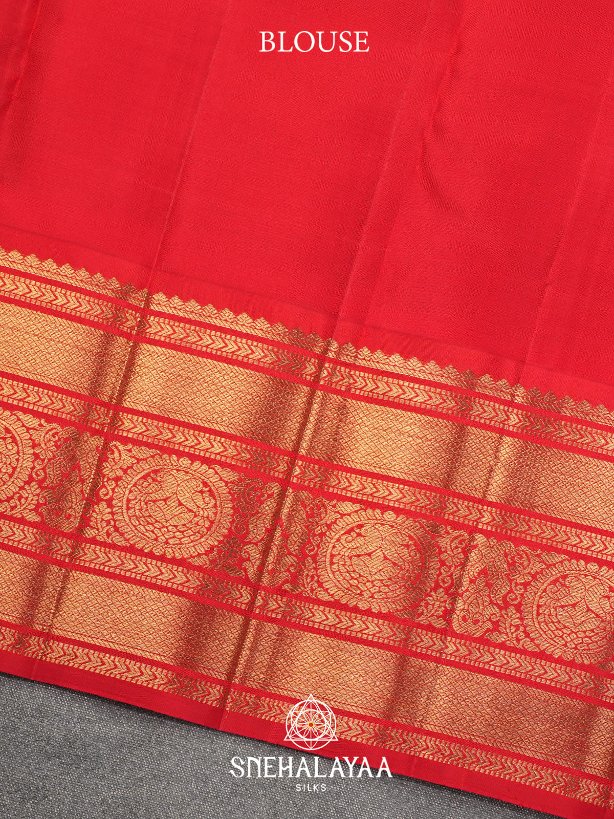 Aqua Blue Kanjivaram Silk Saree