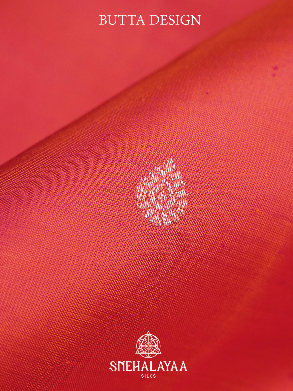 Ruby Red Kanjivaram Silk Saree