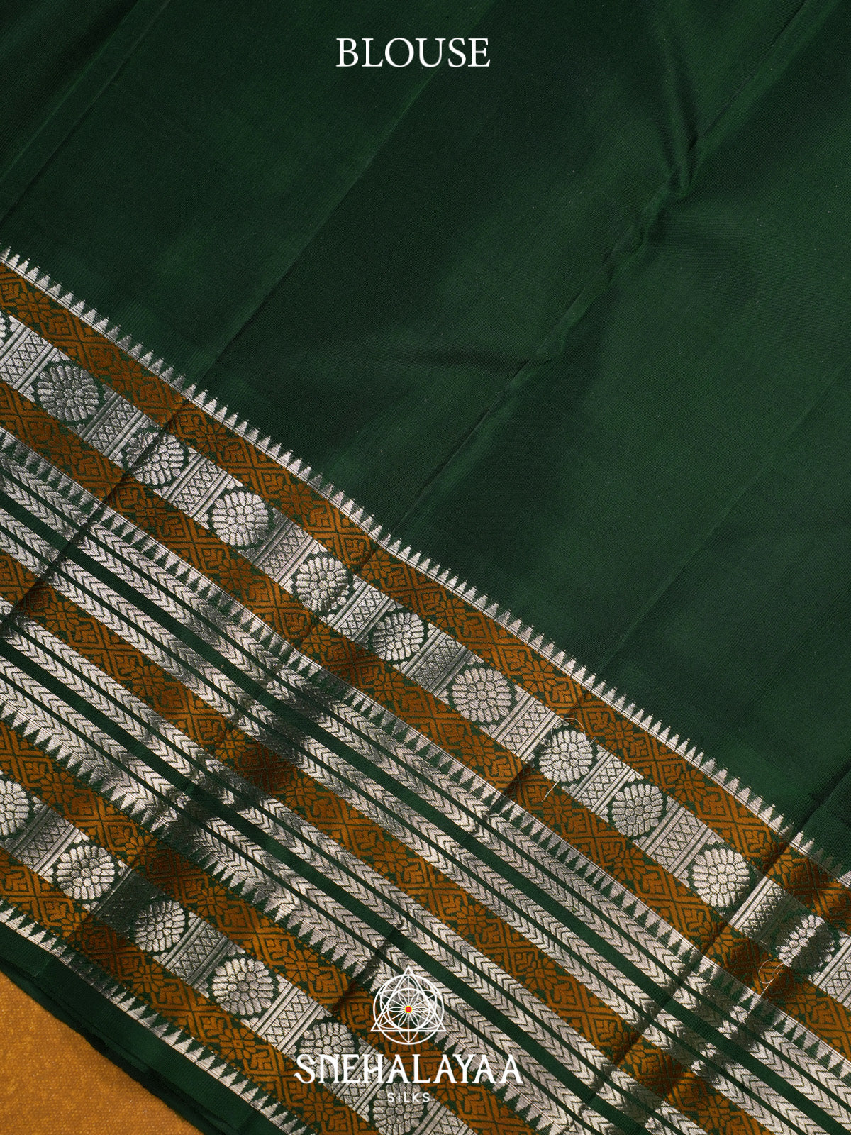 Beige Kanjivaram Silk Saree