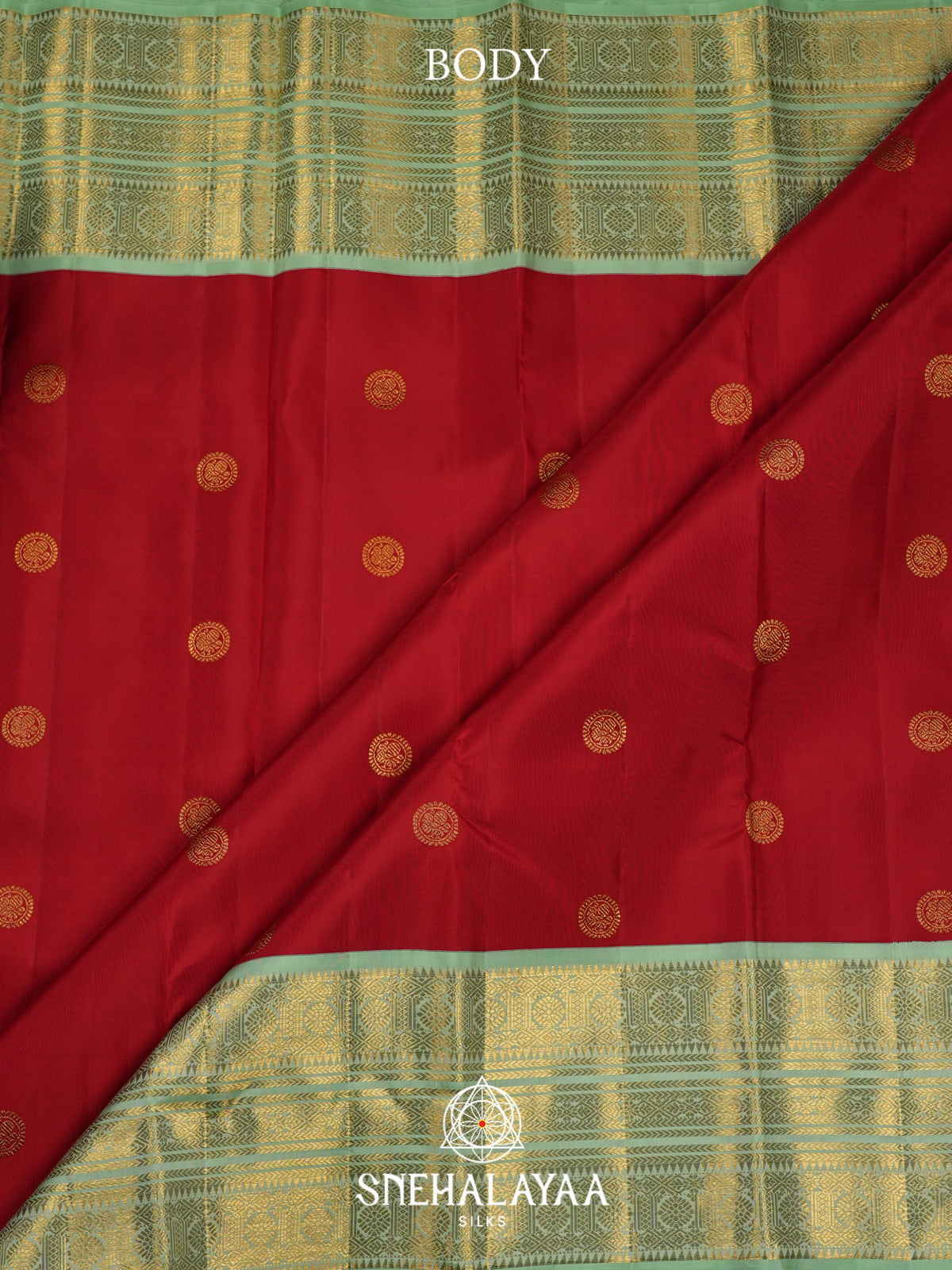 Red Kanjivaram Silk Saree