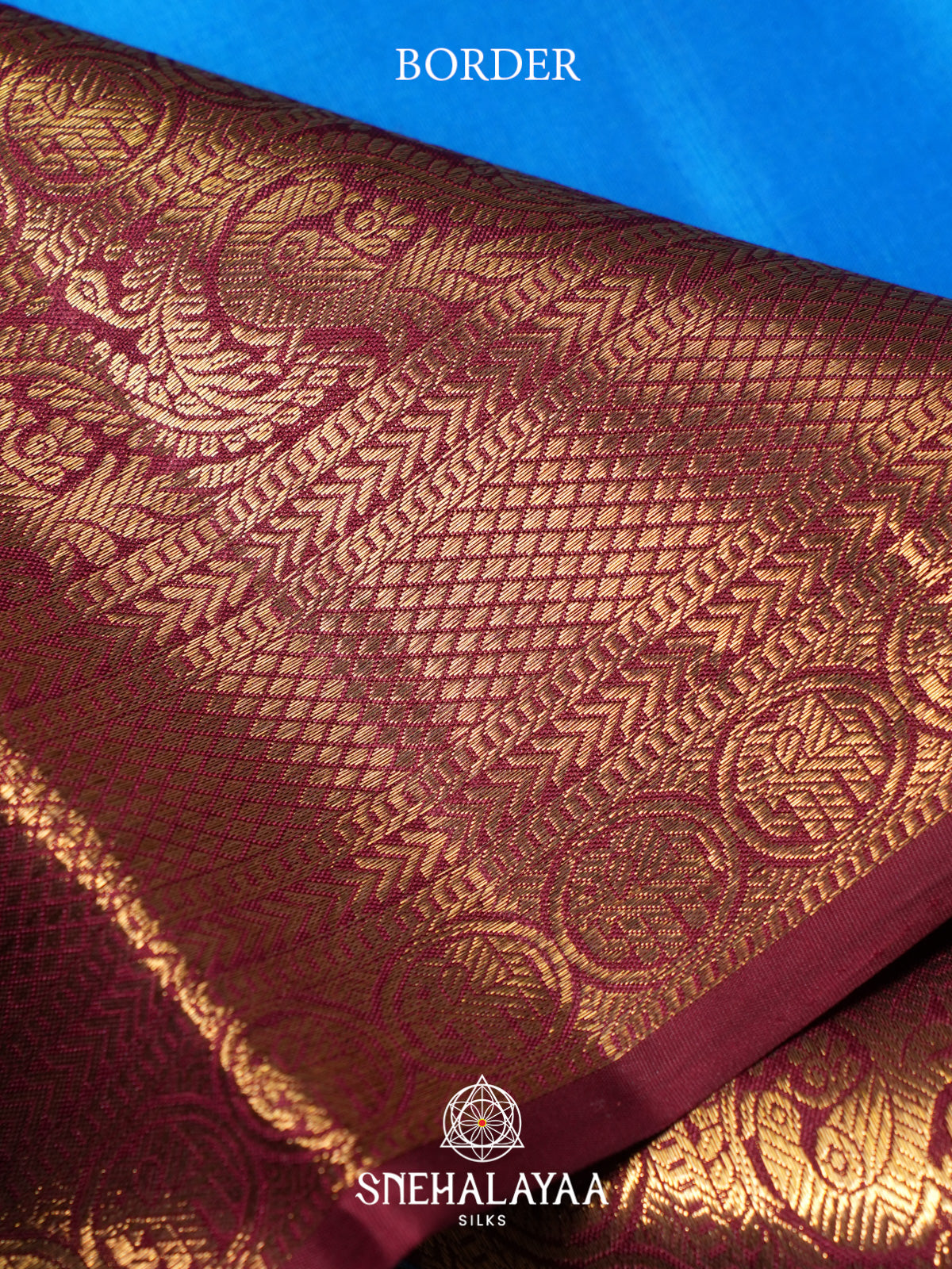 Royal Blue Kanjivaram Silk Saree