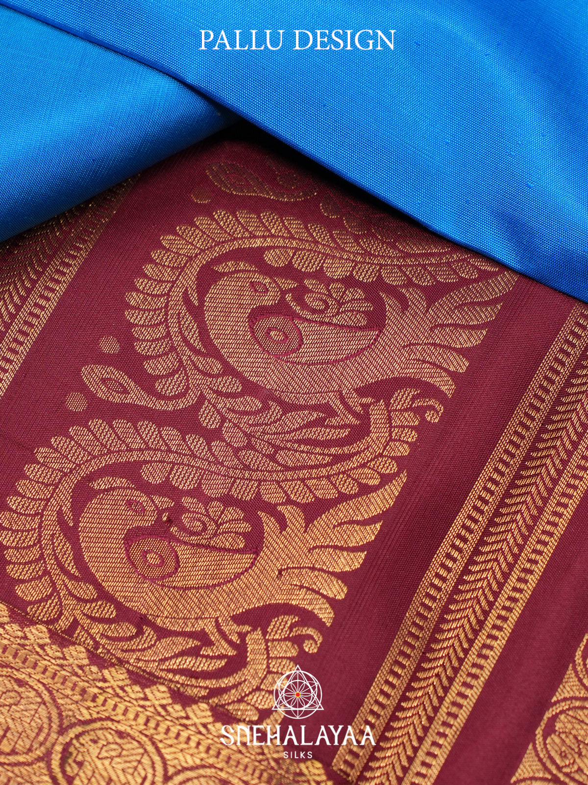 Royal Blue Kanjivaram Silk Saree