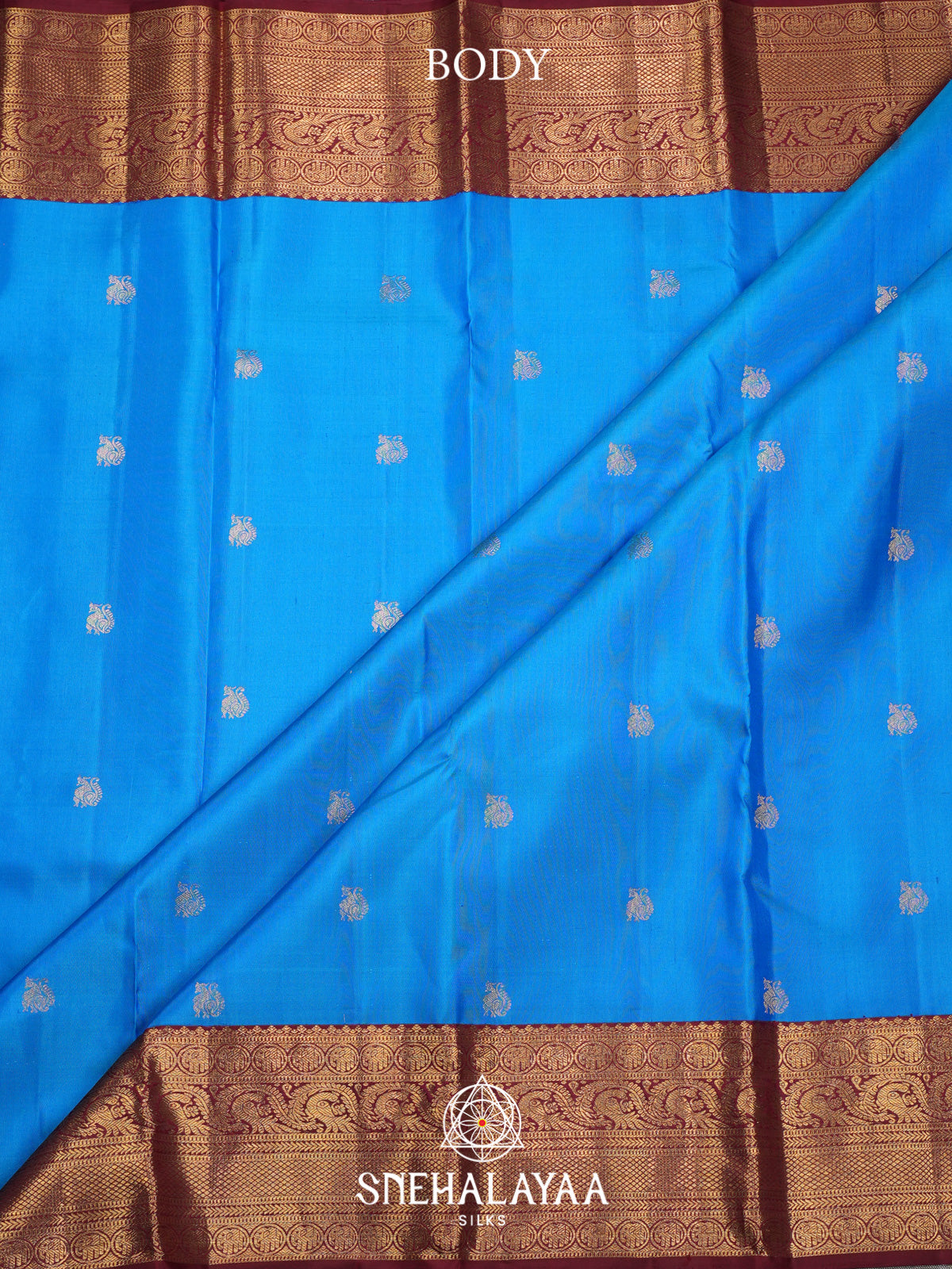 Royal Blue Kanjivaram Silk Saree