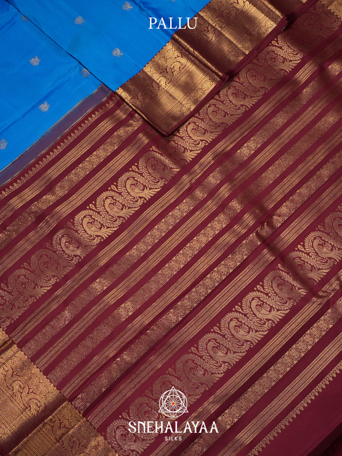 Royal Blue Kanjivaram Silk Saree