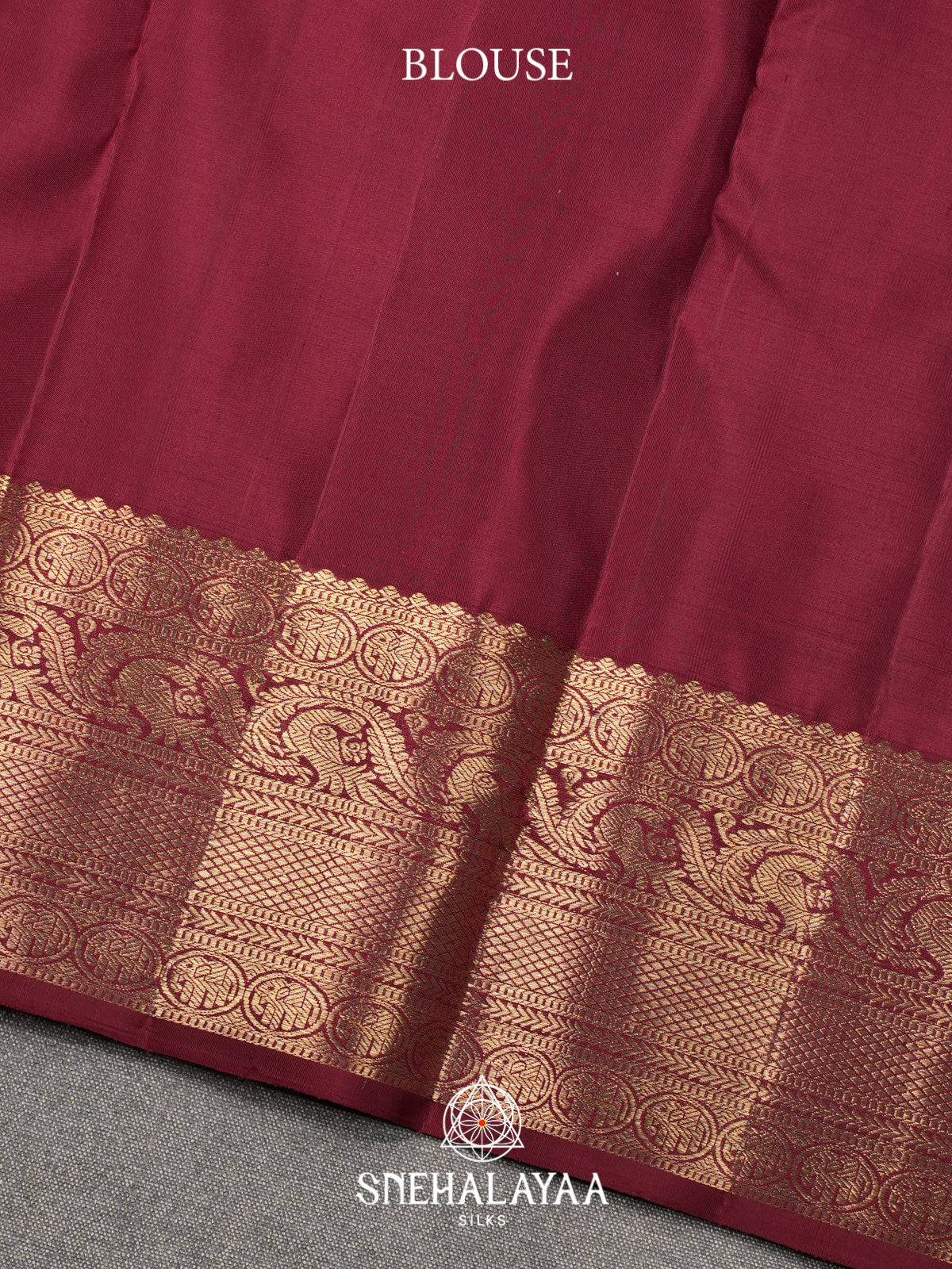 Royal Blue Kanjivaram Silk Saree