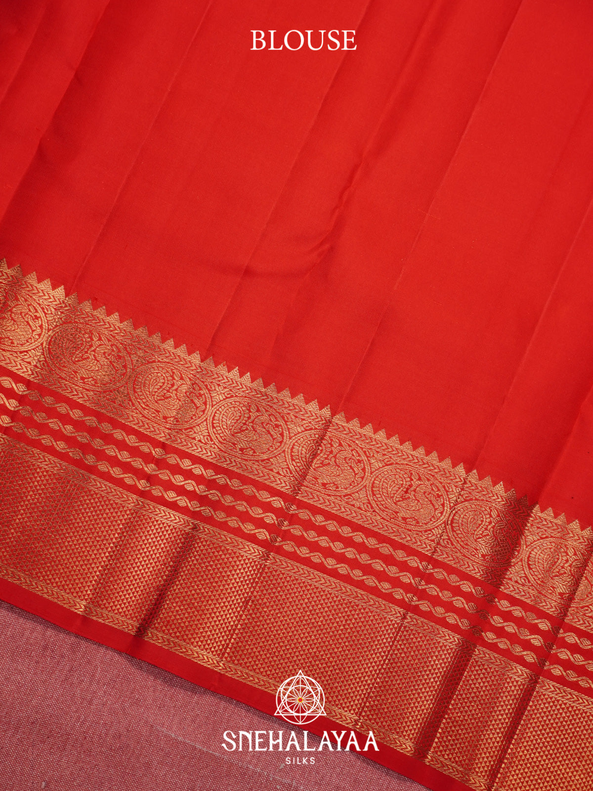 Maroon Kanjivaram Silk Saree