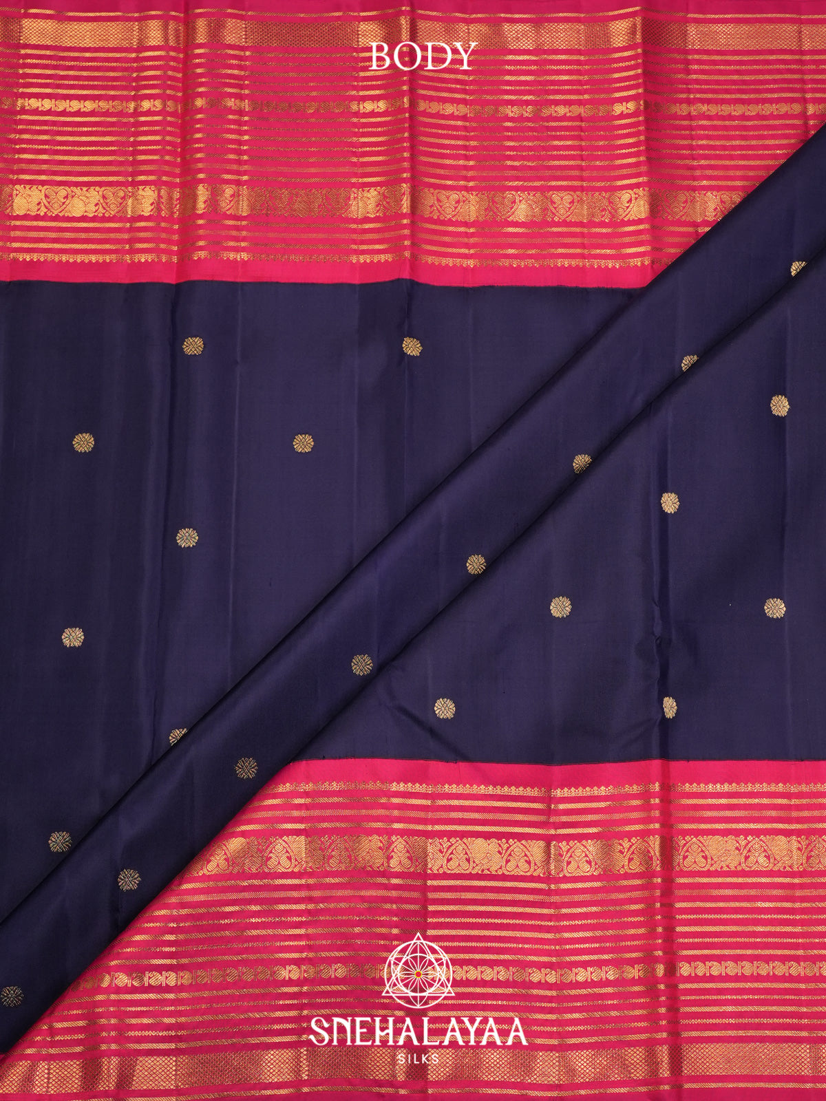 Purple Kanjivaram Silk Saree