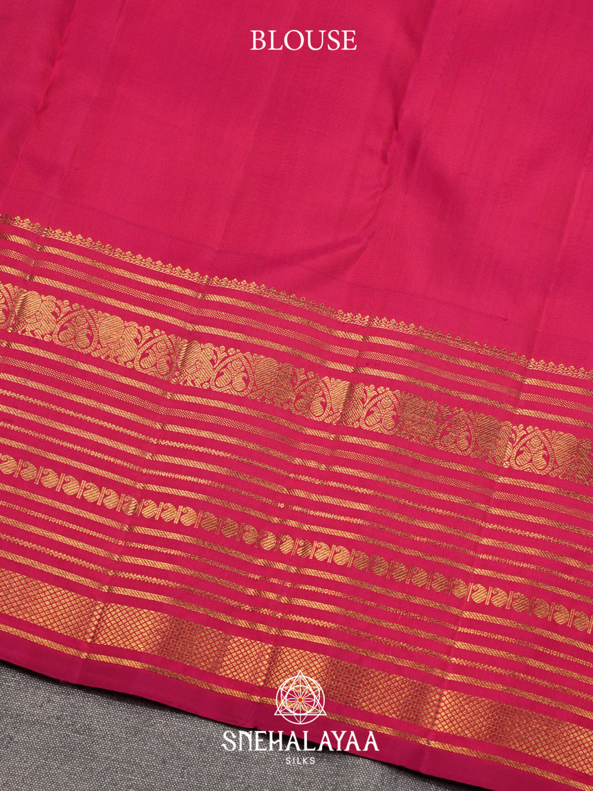 Purple Kanjivaram Silk Saree