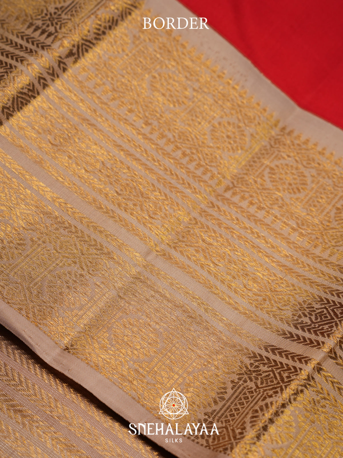 Red Kanjivaram Silk Saree