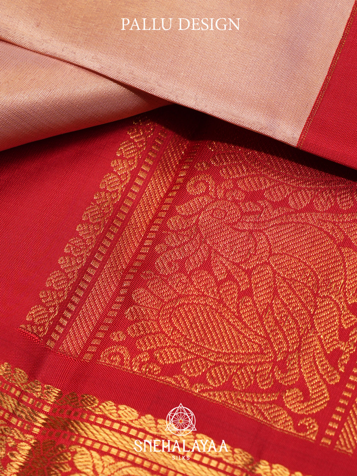 Red Kanjivaram Silk Saree