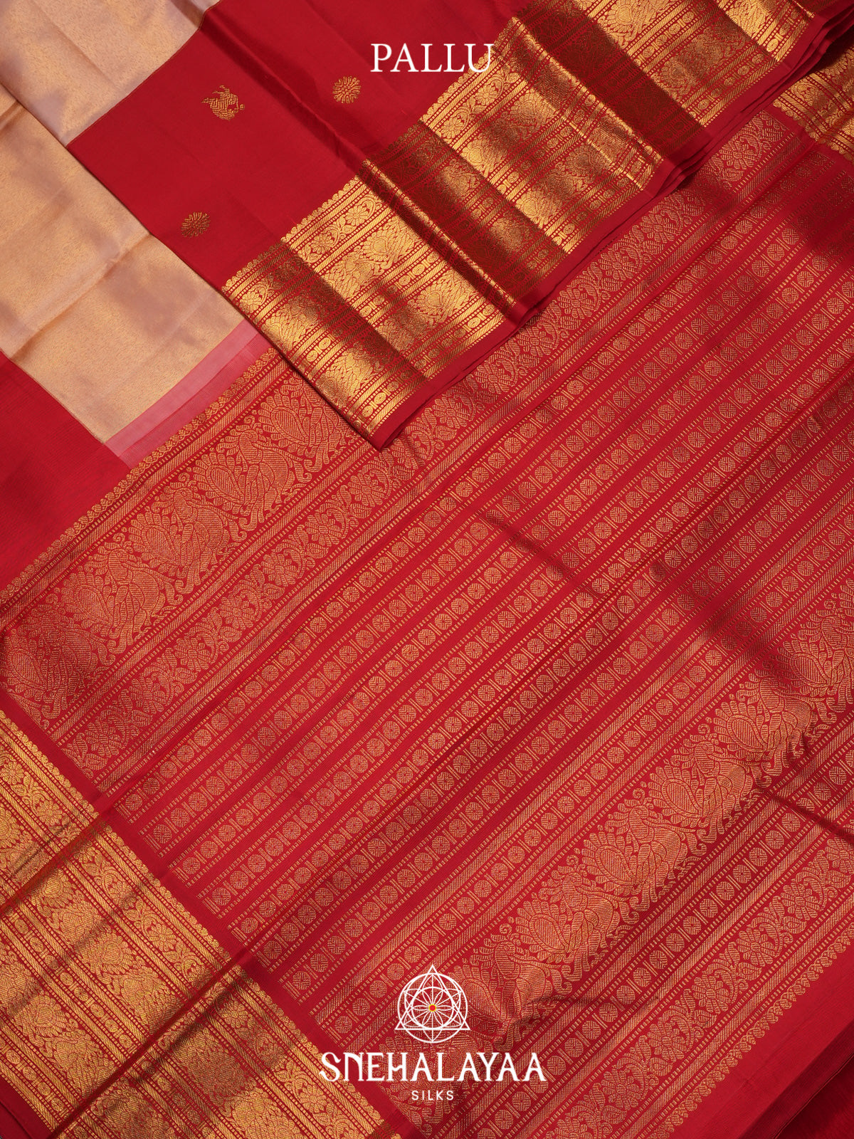 Red Kanjivaram Silk Saree