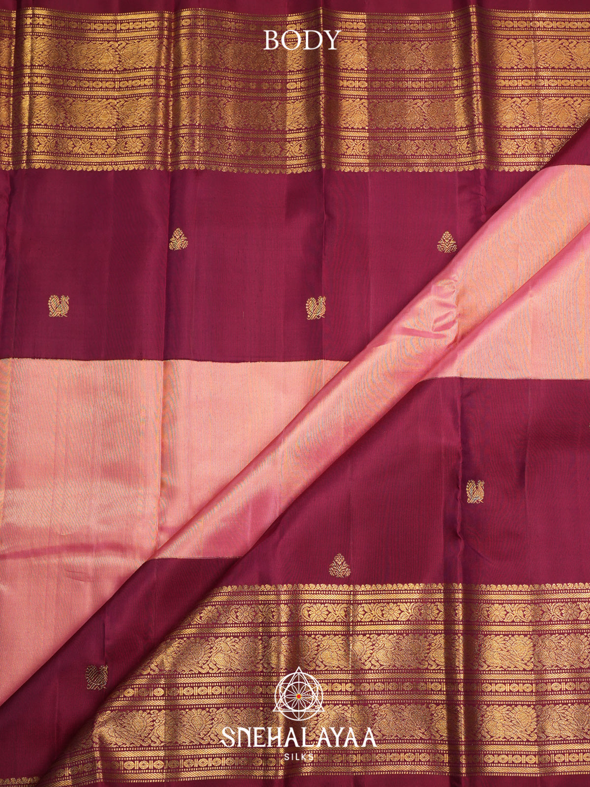 Meganta Kanjivaram Silk Saree
