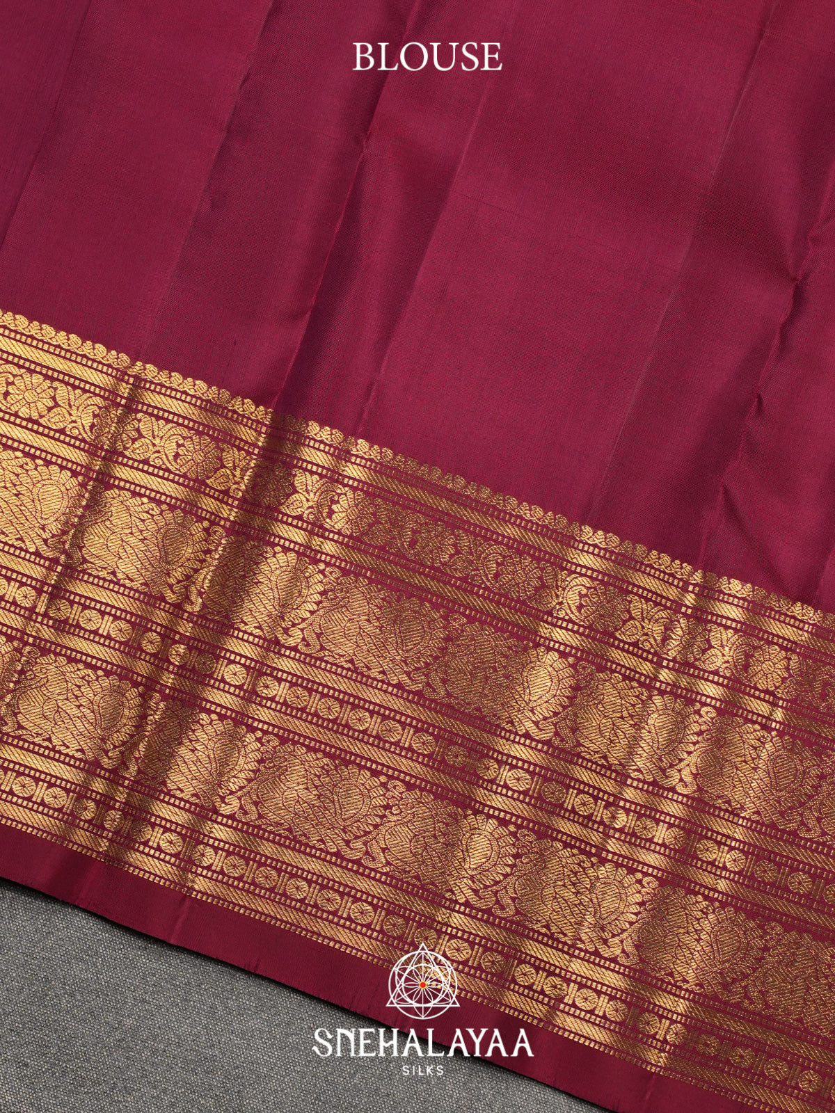 Meganta Kanjivaram Silk Saree