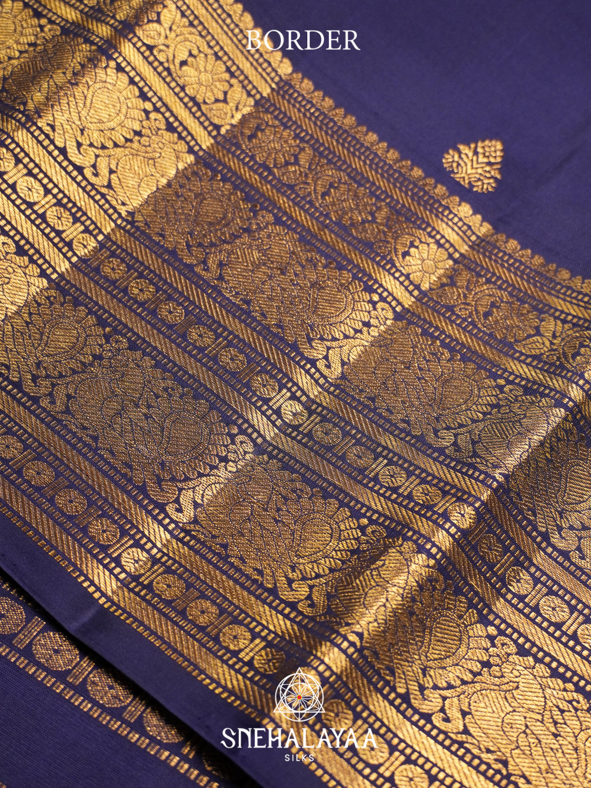 Purple Kanjivaram Silk Saree