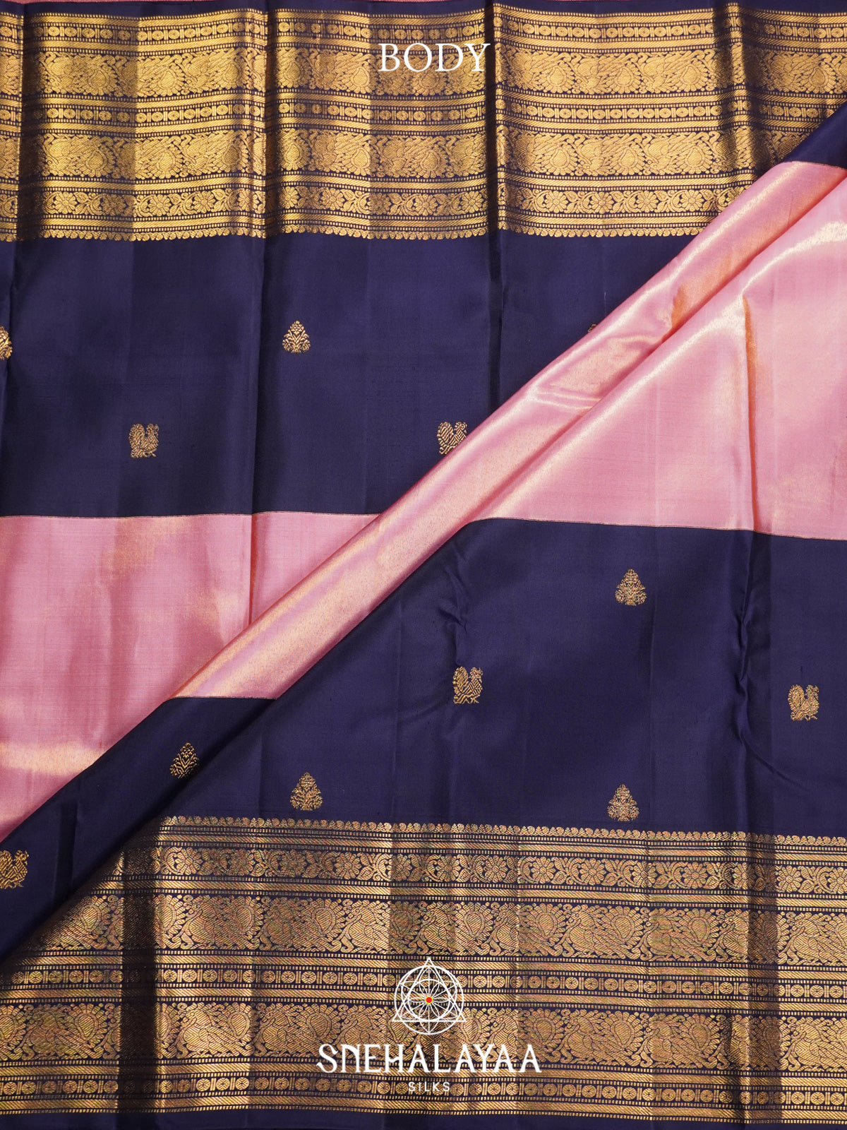 Purple Kanjivaram Silk Saree