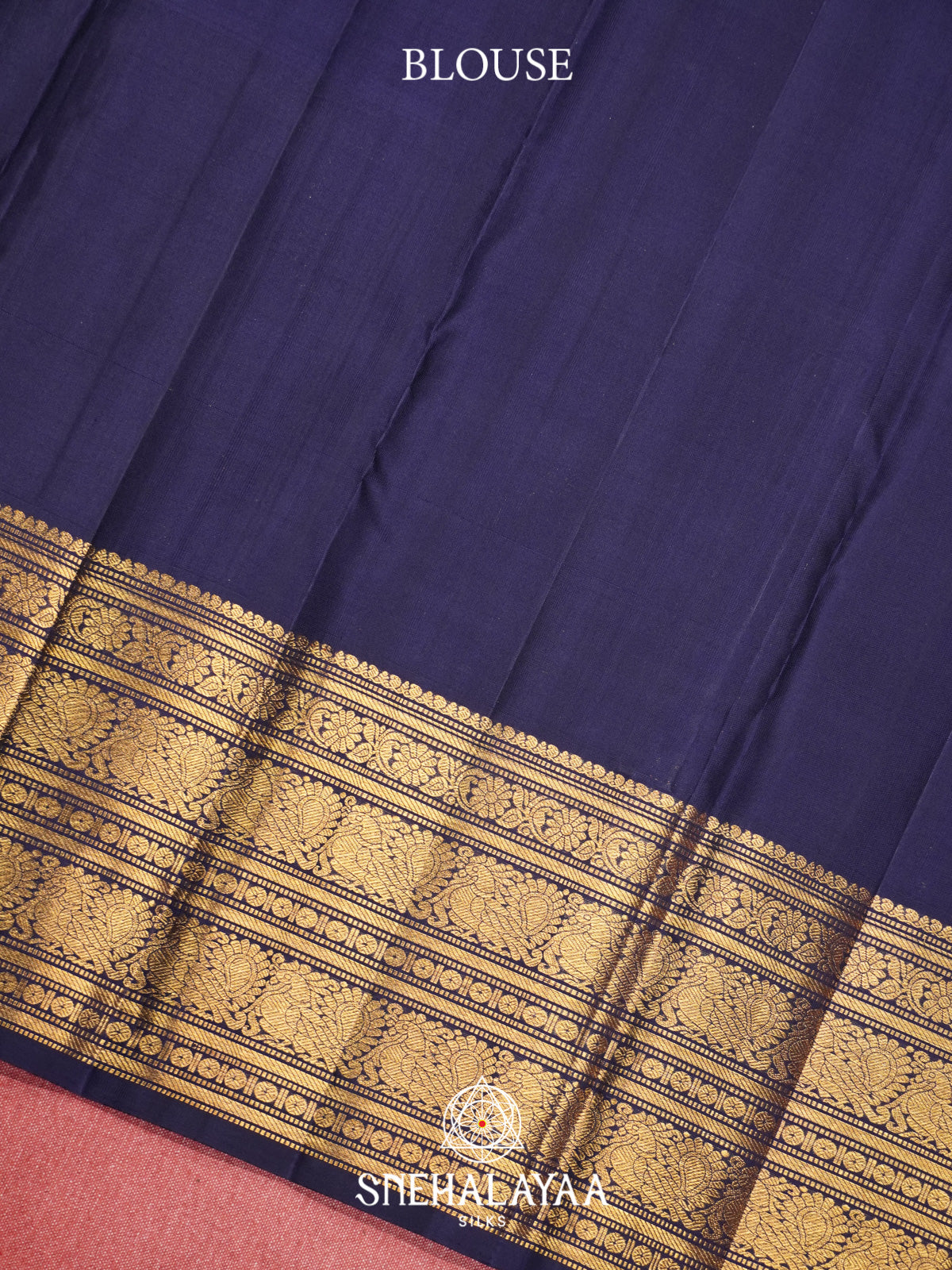Purple Kanjivaram Silk Saree