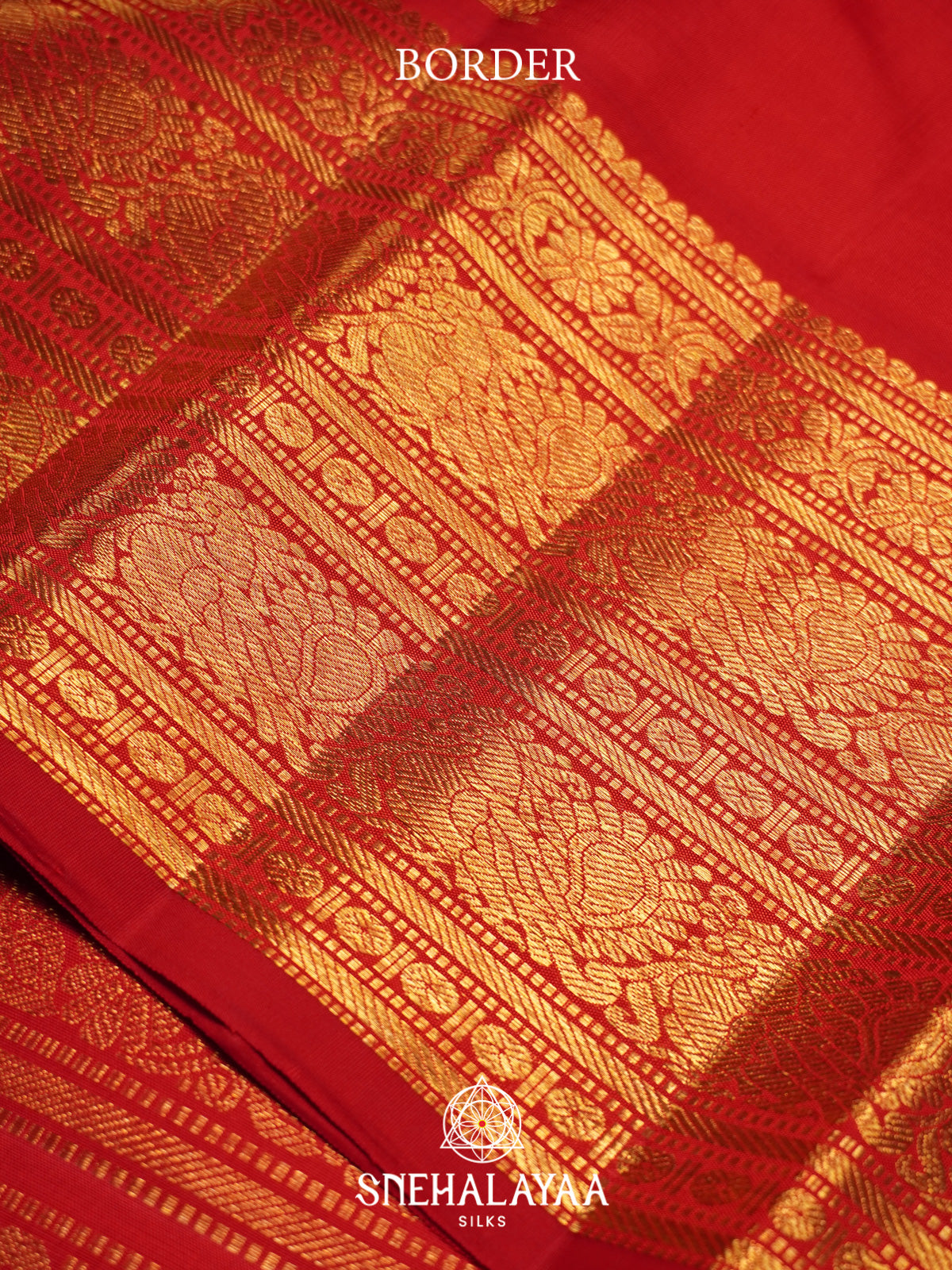 Red Kanjivaram Silk Saree
