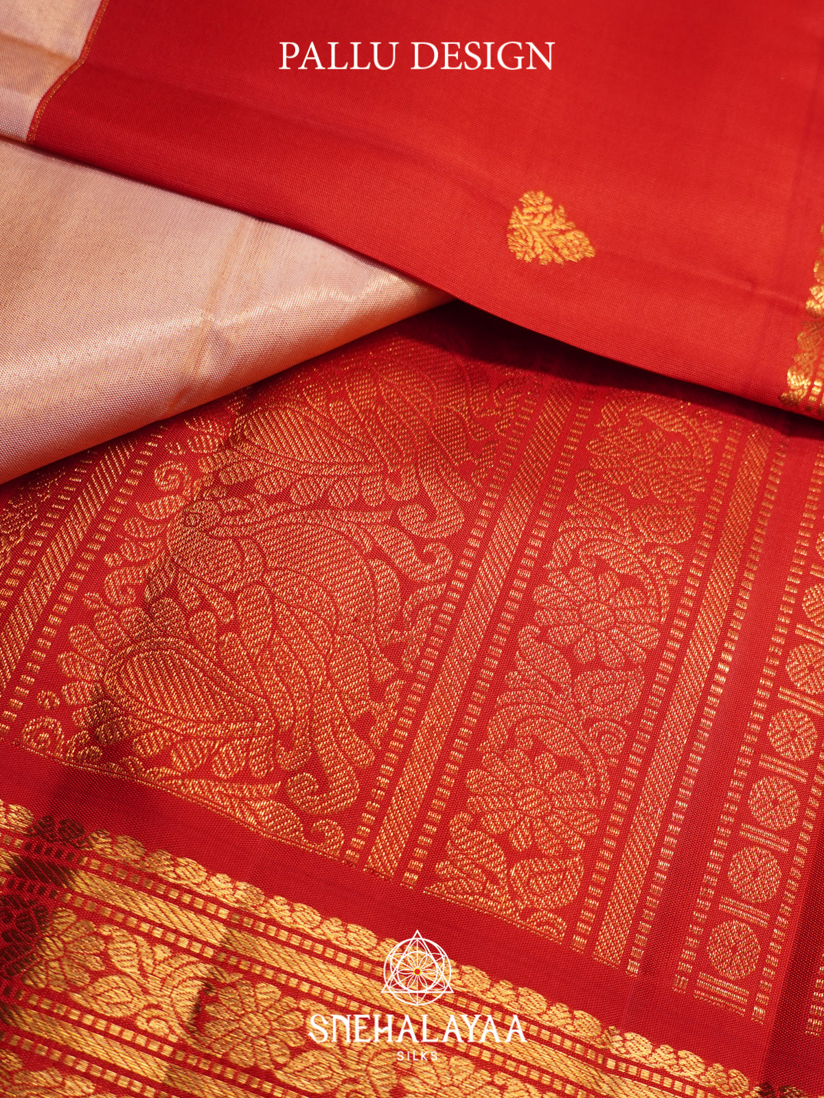 Red Kanjivaram Silk Saree