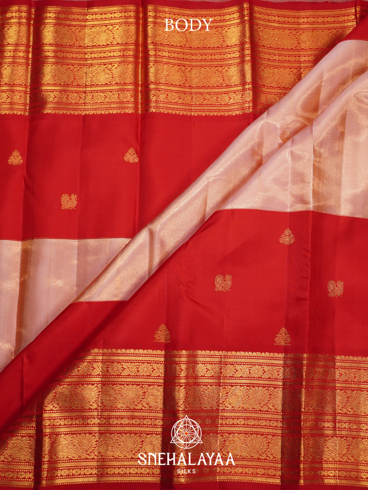 Red Kanjivaram Silk Saree