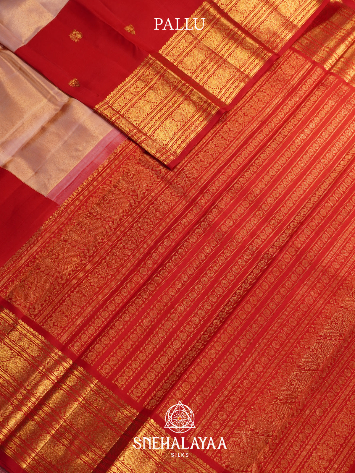 Red Kanjivaram Silk Saree