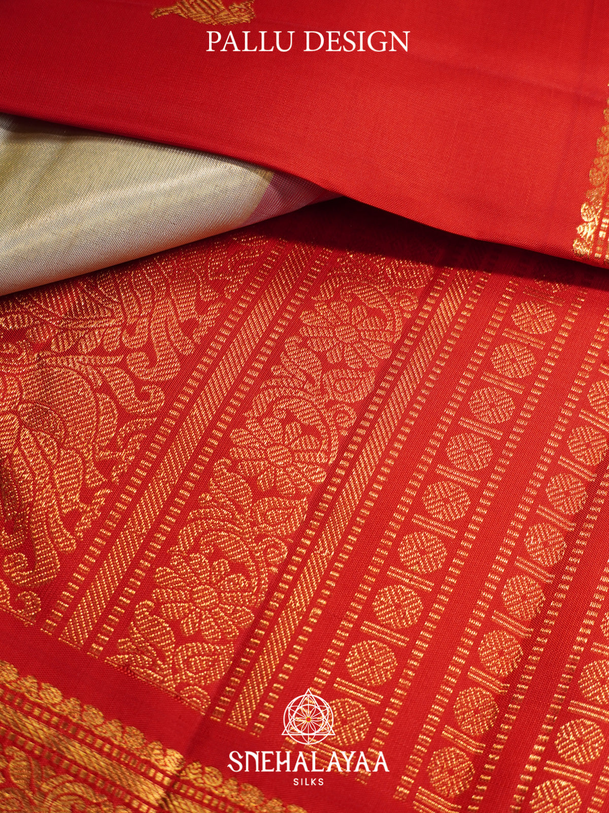 Red Kanjivaram Silk Saree