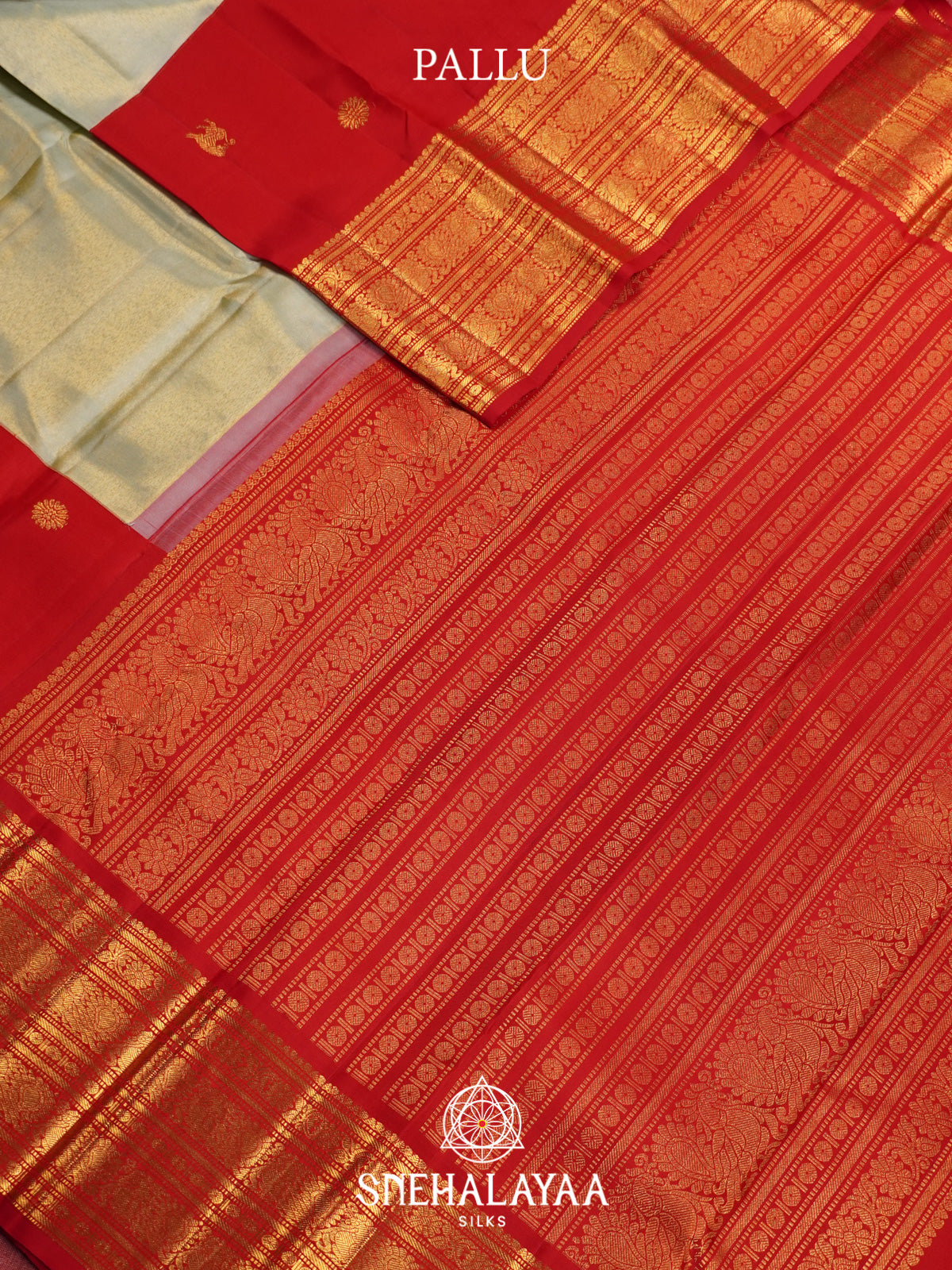 Red Kanjivaram Silk Saree