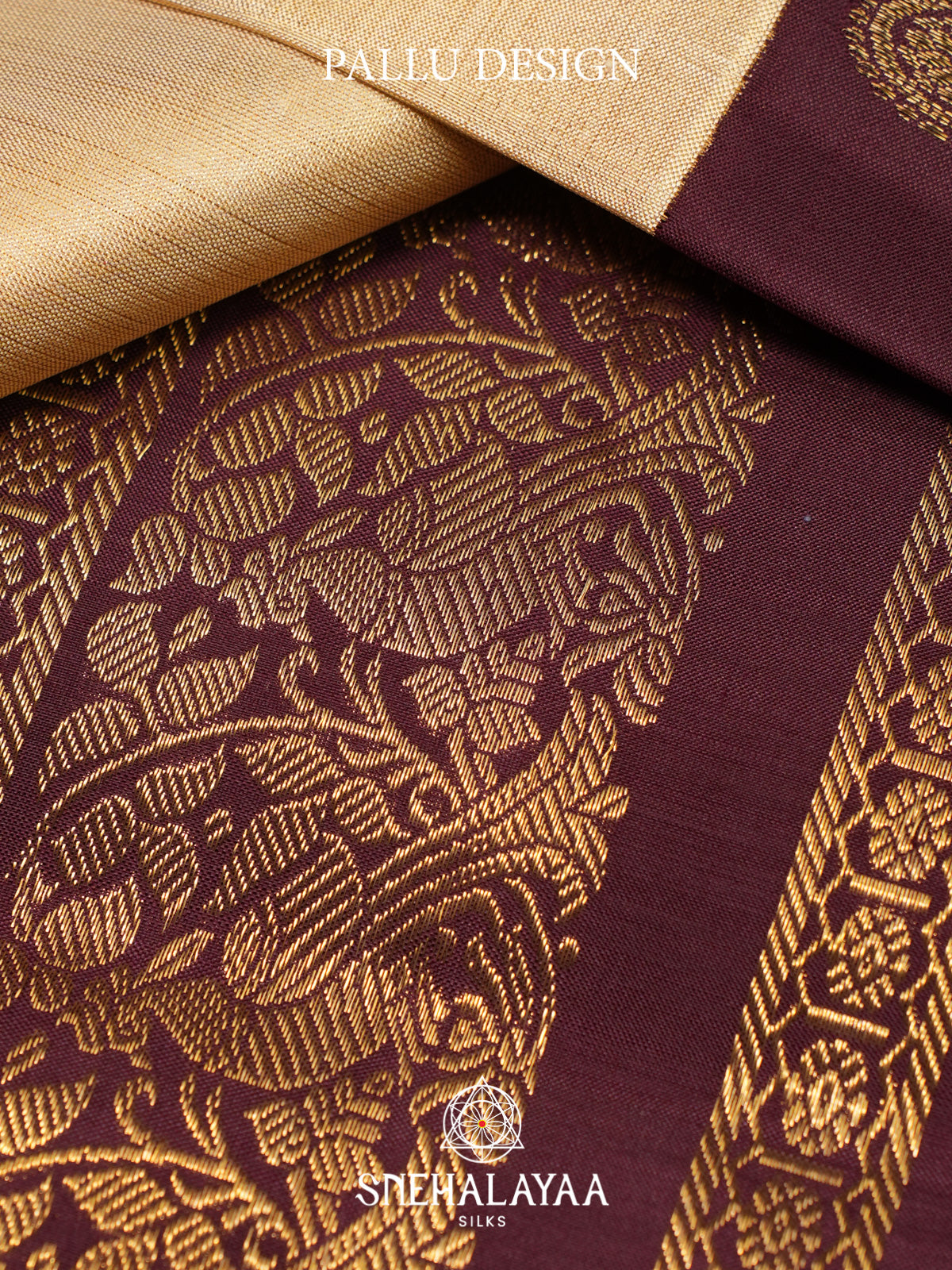 Pale Yellow Kanjivaram Silk Saree