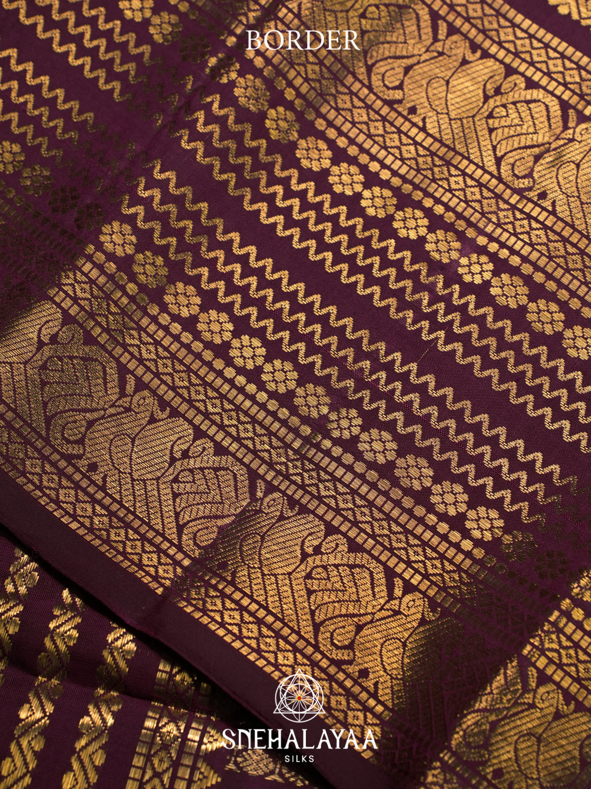Beige Kanjivaram Silk Saree