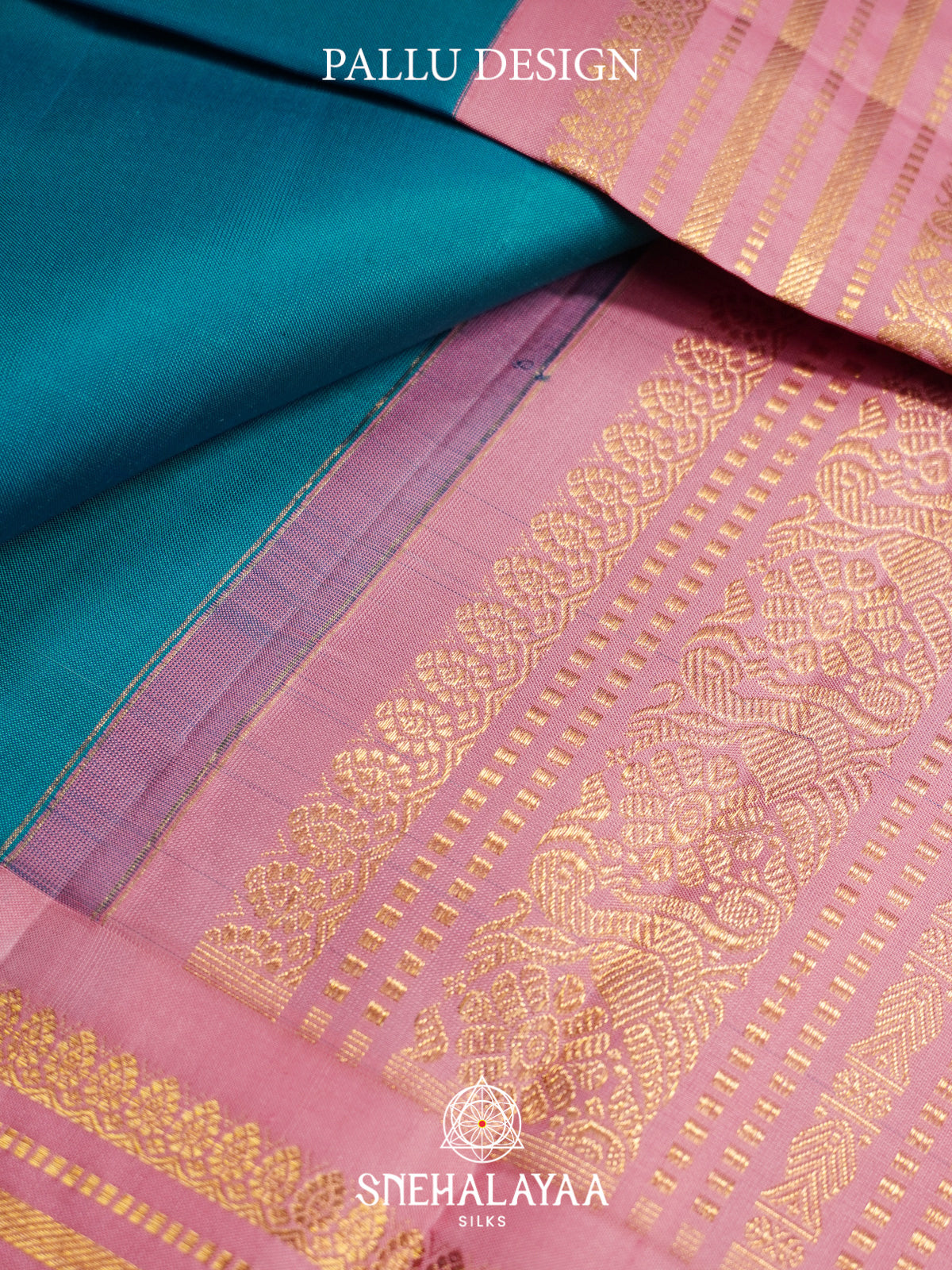 Pink Kanjivaram Silk Saree