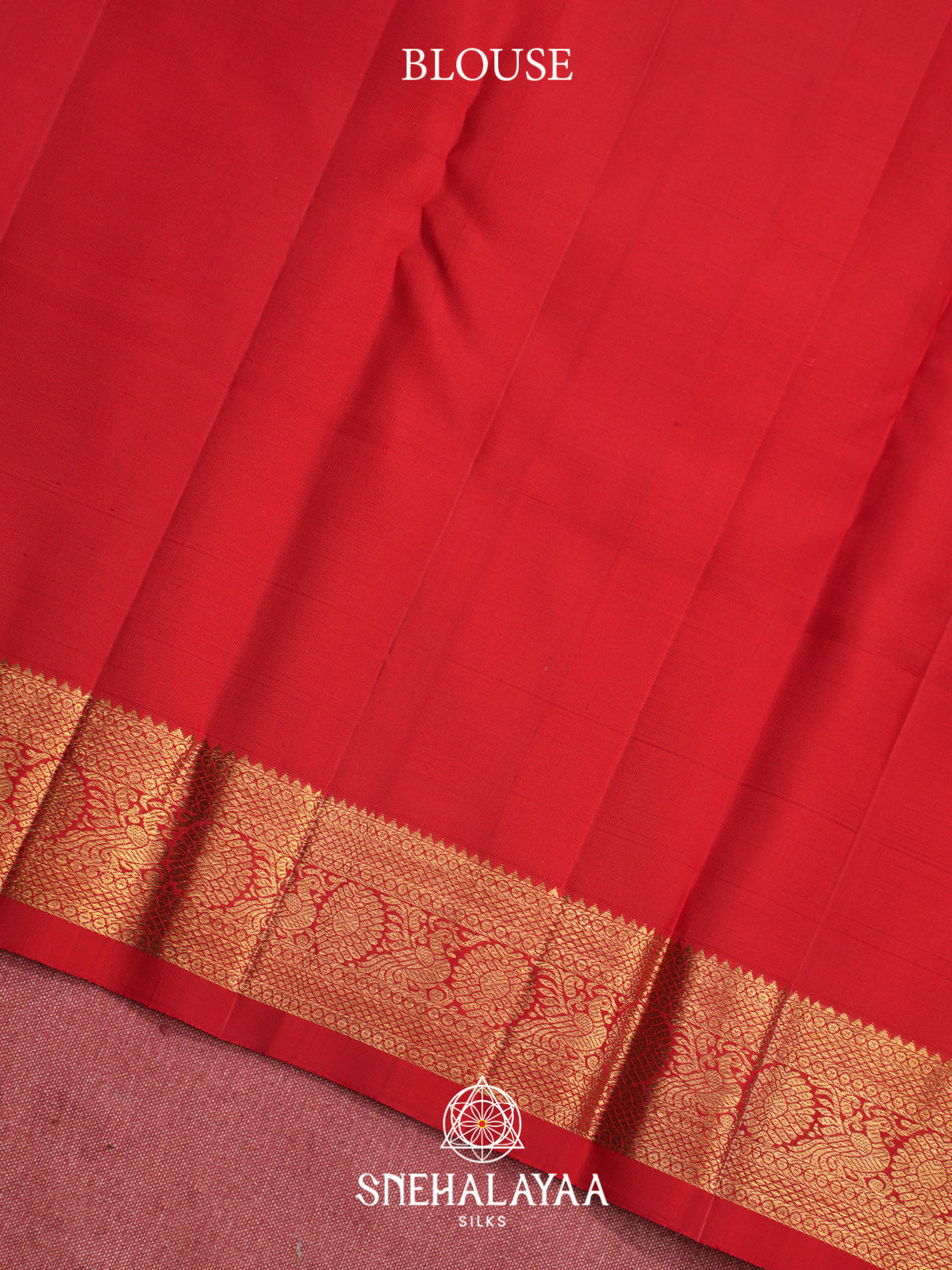 Cream Kanjivaram Silk Saree