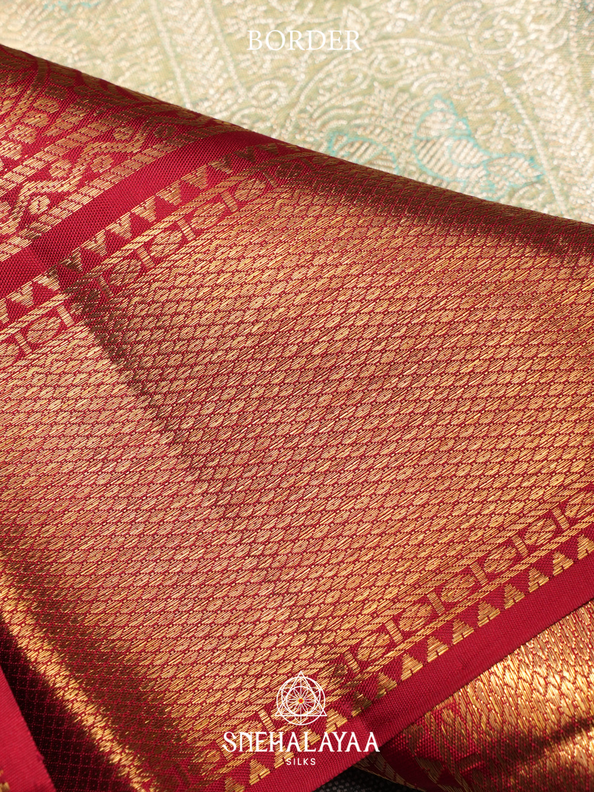 Pale Green Kanjivaram Silk Saree